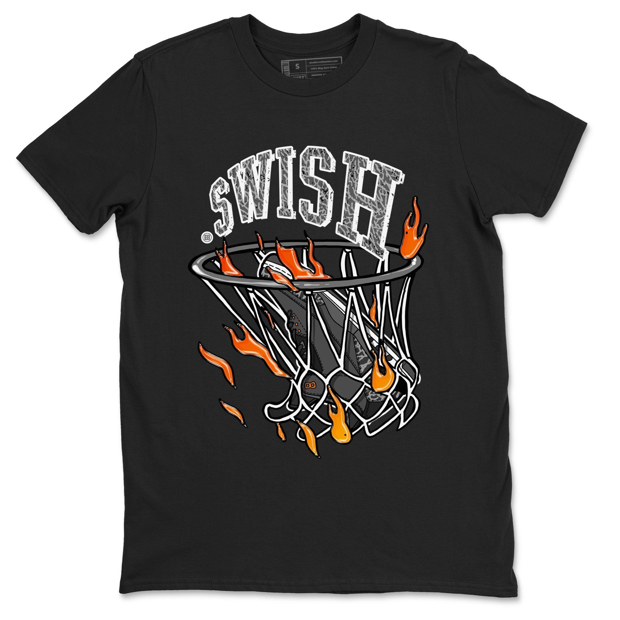 Basketball Hoop snkmatch Tee - Air Jordan 3 Fear