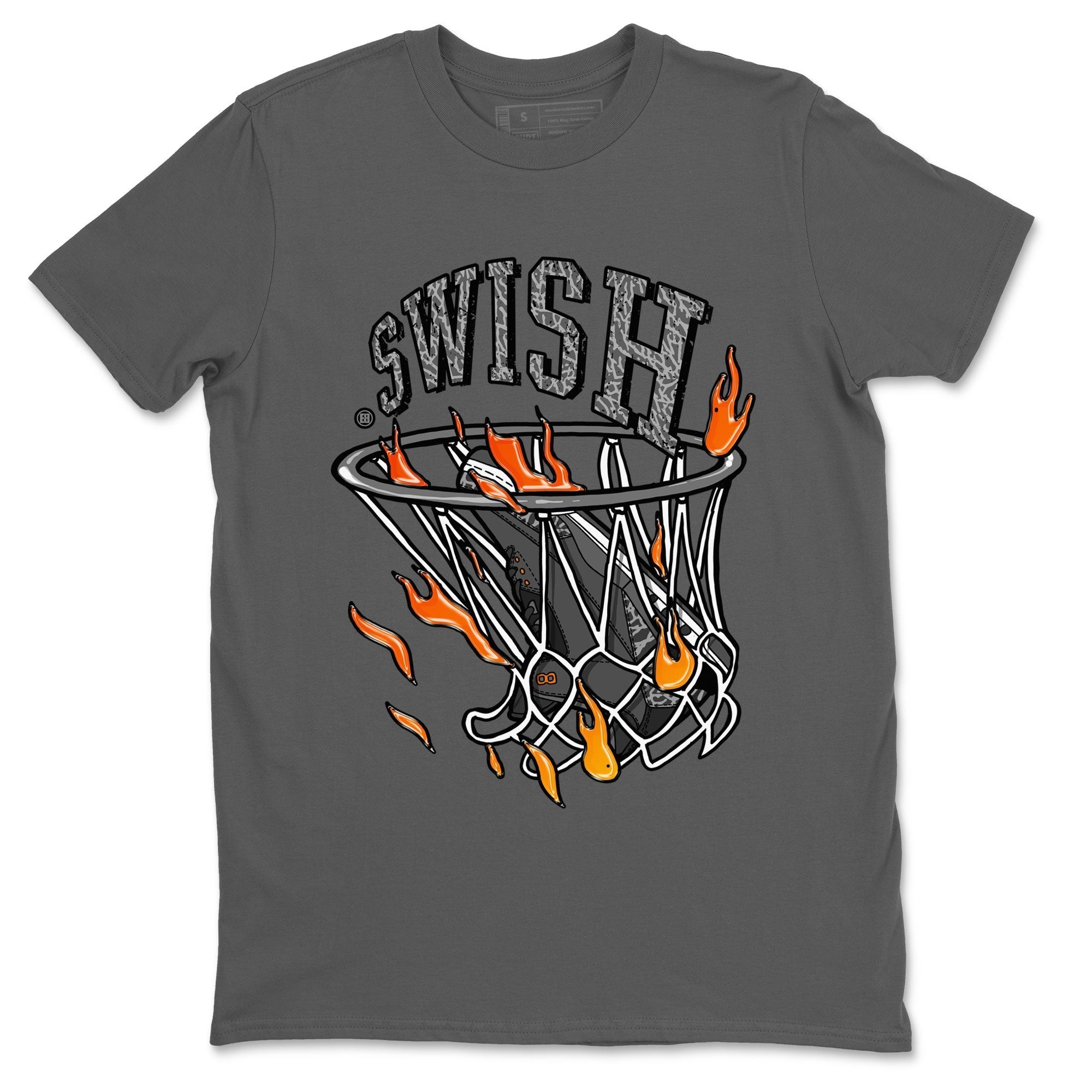 Basketball Hoop snkmatch Tee - Air Jordan 3 Fear