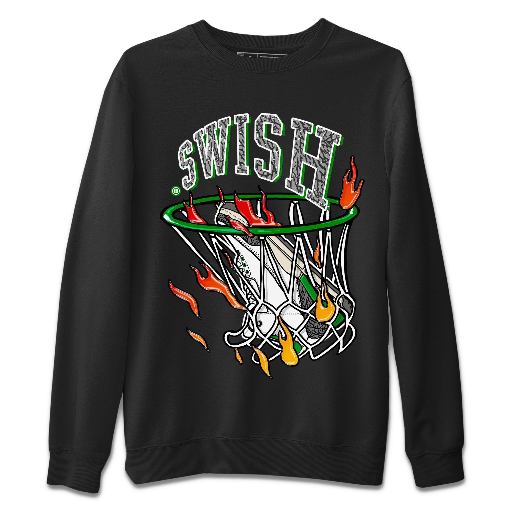 Basketball Hoop Unisex Tops - Air Jordan 3 Lucky Green