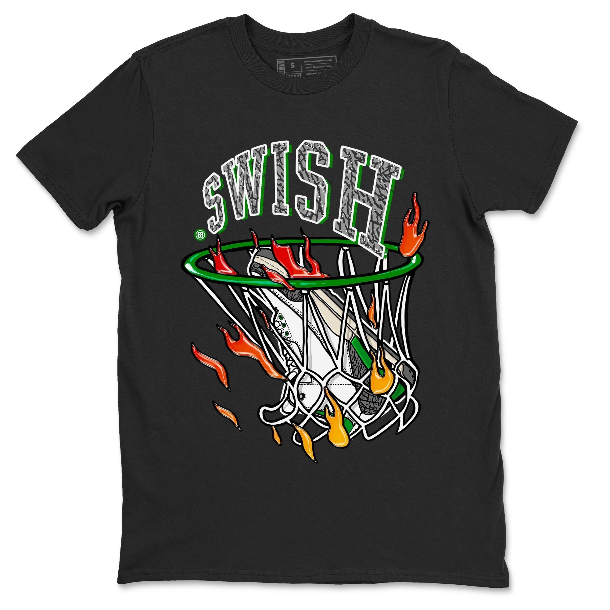 Basketball Hoop Unisex Tops - Air Jordan 3 Lucky Green