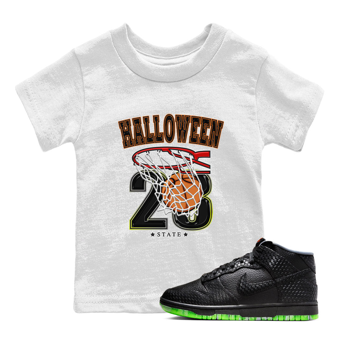 Basketball snkmatch Tee Kids - Dunk Halloween
