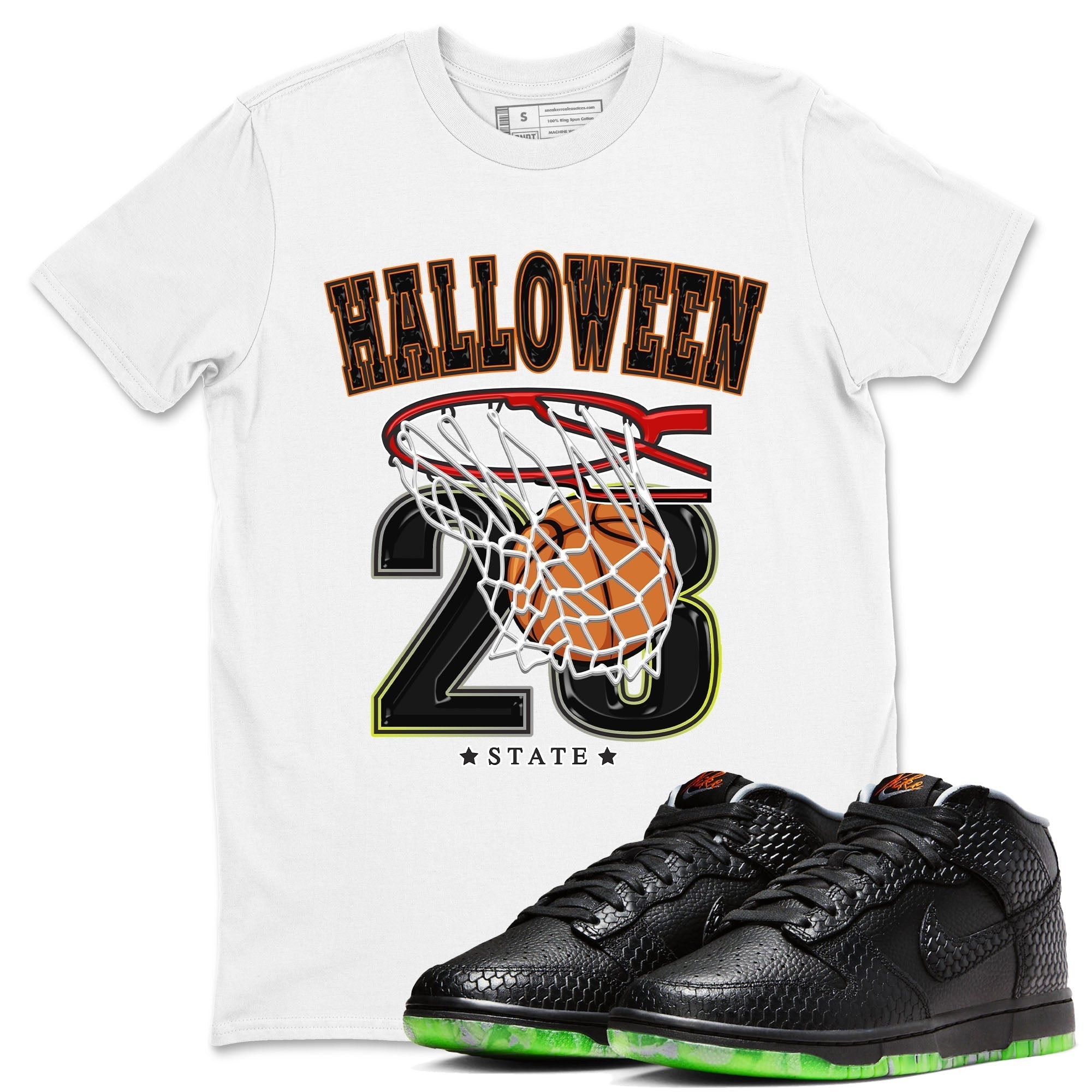 Basketball snkmatch Tee - Dunk Halloween