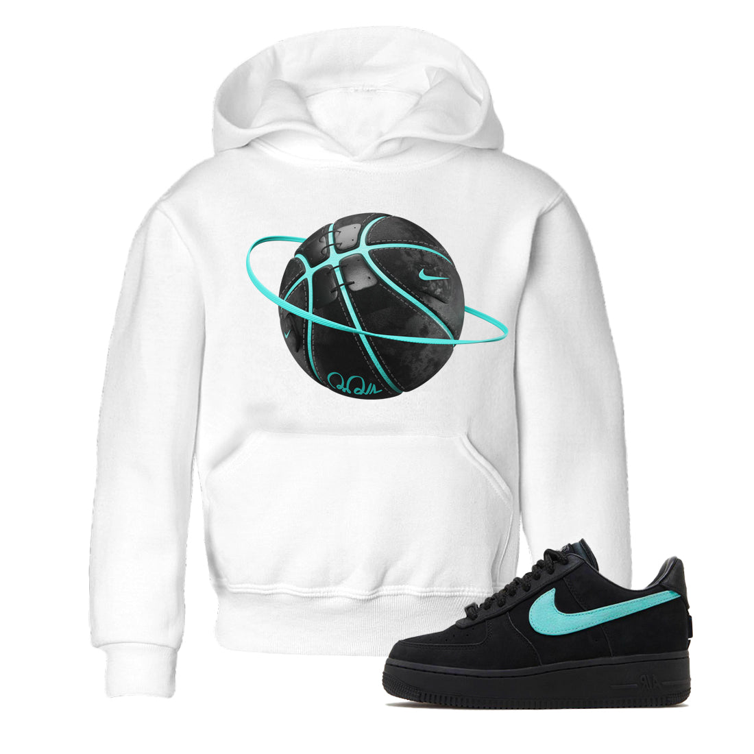 Basketball planet Kids Tops - Air Force 1 Tiffany