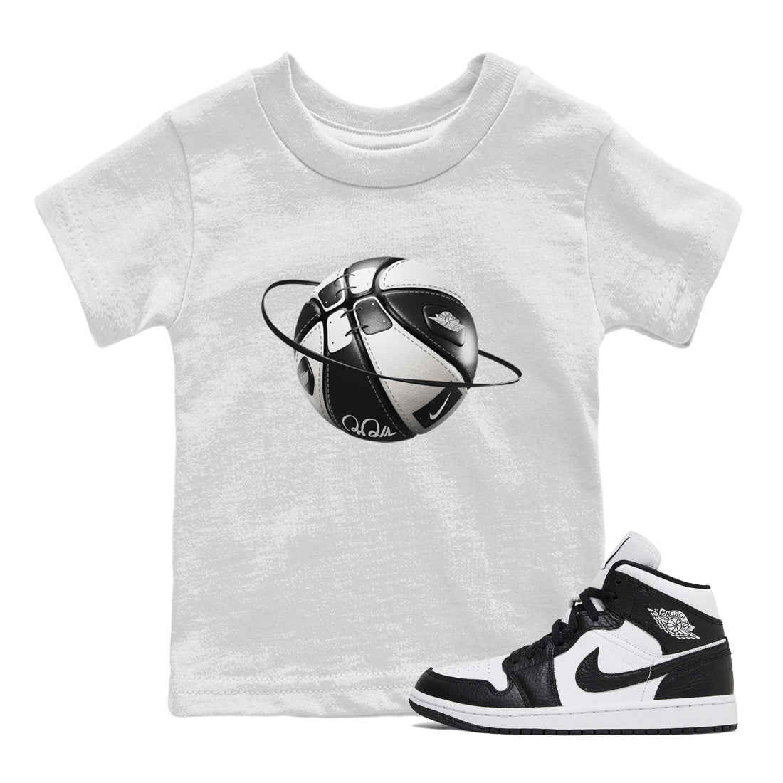 Basketball Planet Kids Tops - Air Jordan 1 Homage