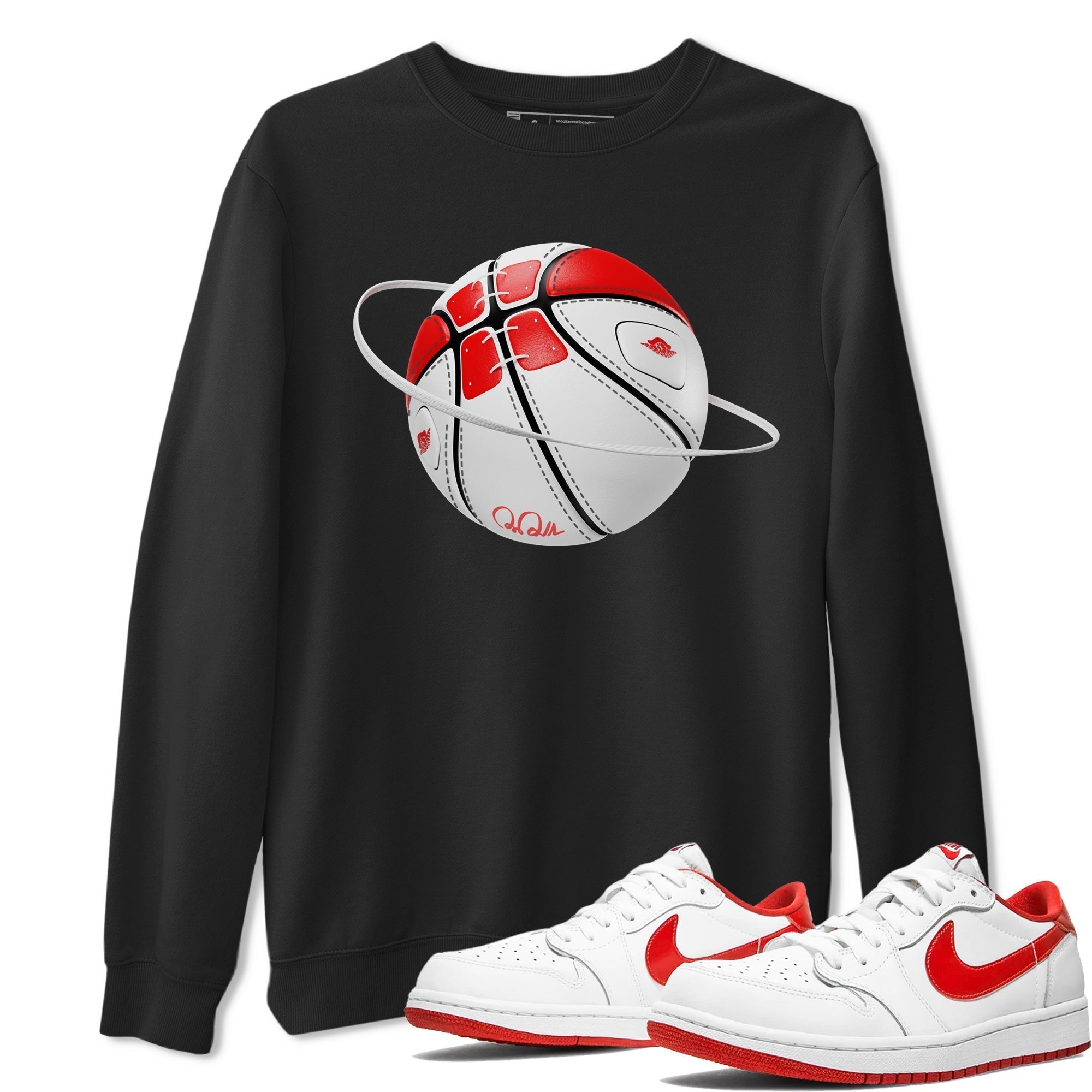 Basketball Planet snkmatch Tee - Air Jordan 1 University Red