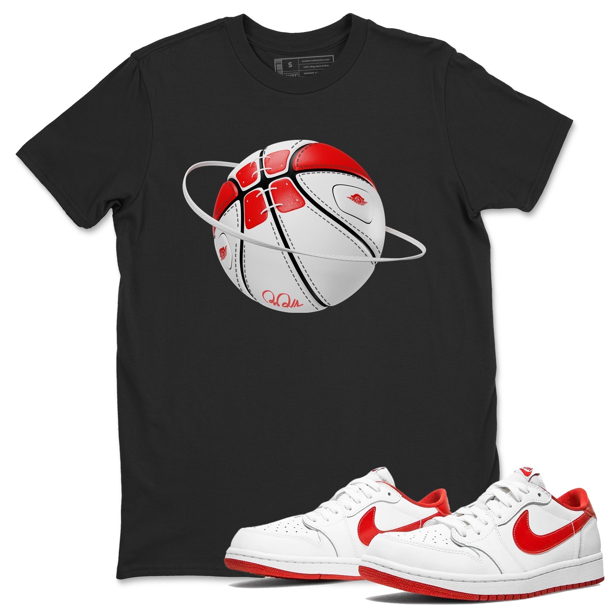 Basketball Planet snkmatch Tee - Air Jordan 1 University Red