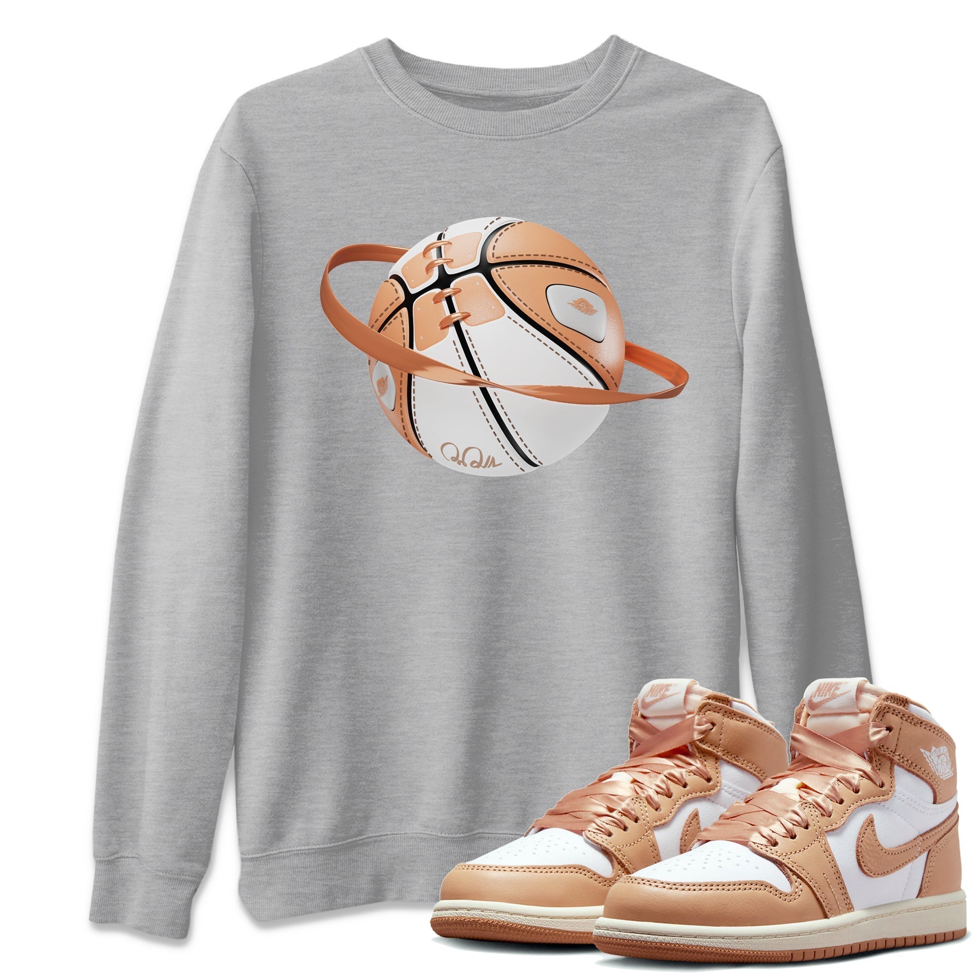 Basketball Planet snkmatch Tee - Air Jordan 1 Praline