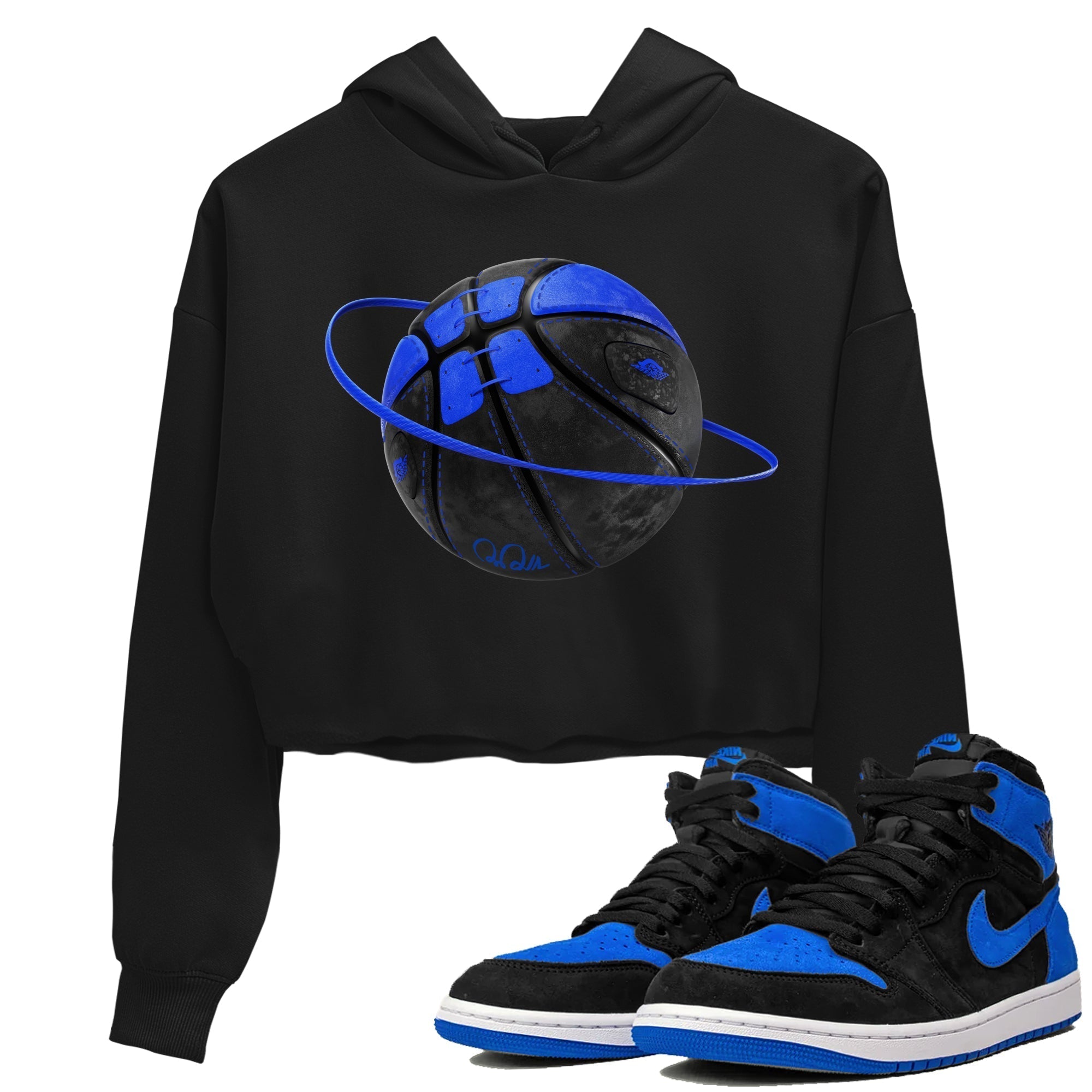 Basketball Planet snkmatch Women's Top - Air Jordan 1 Royal Reimagined
