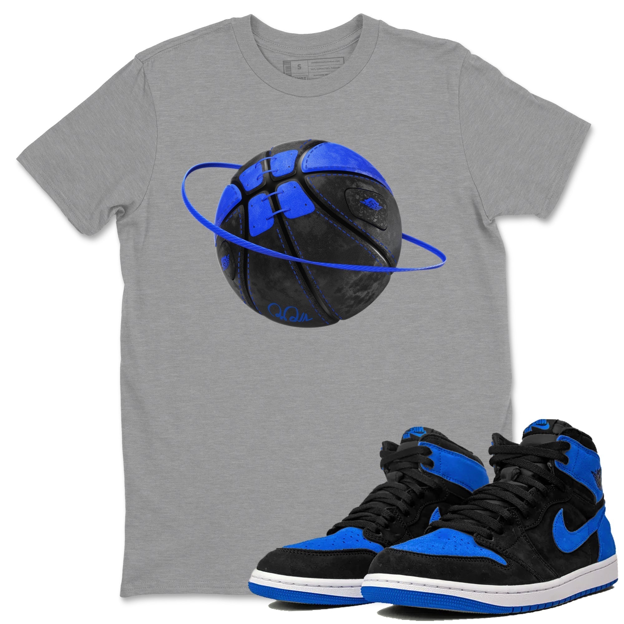 Basketball Planet snkmatch Tee - Air Jordan 1 Royal Reimagined