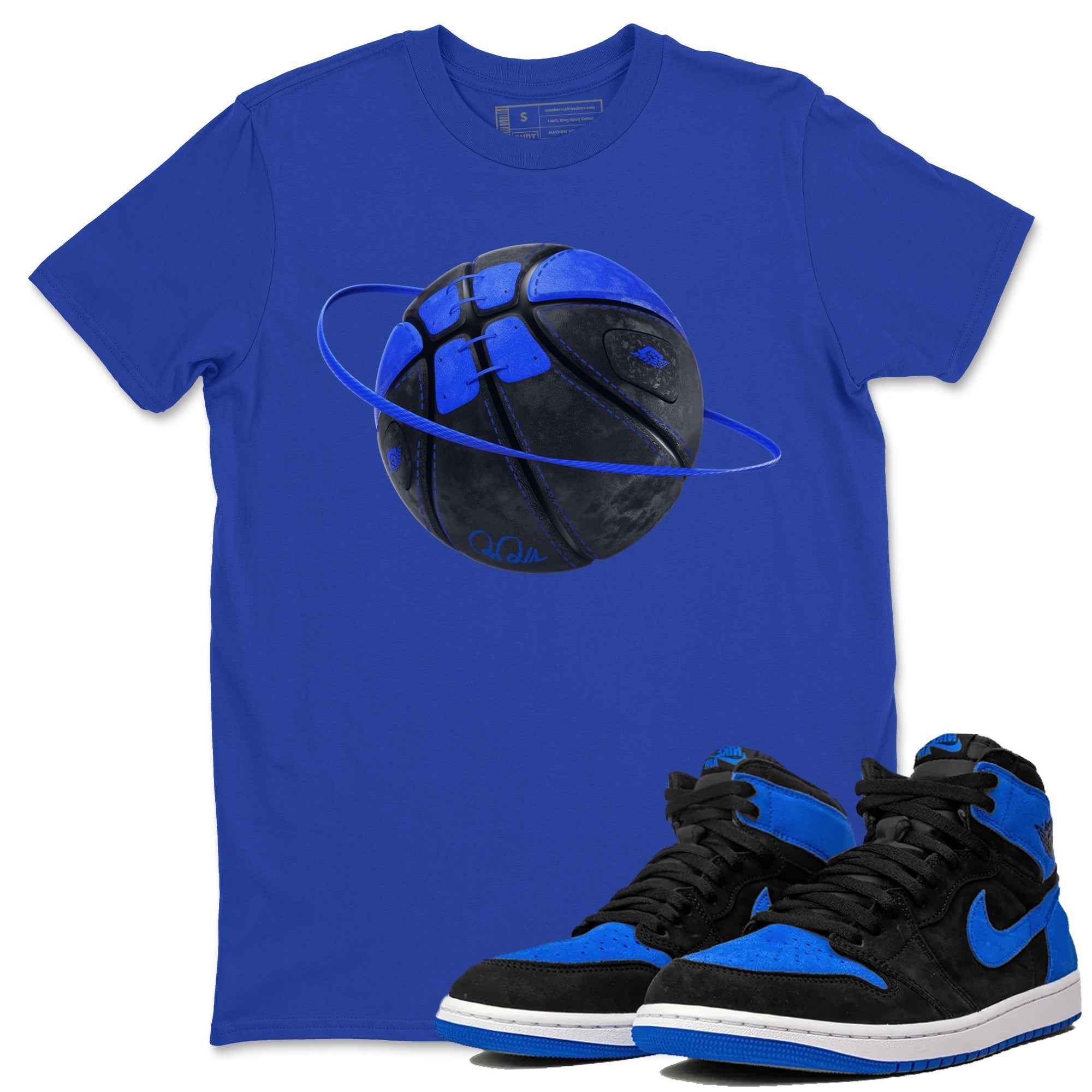 Basketball Planet snkmatch Tee - Air Jordan 1 Royal Reimagined