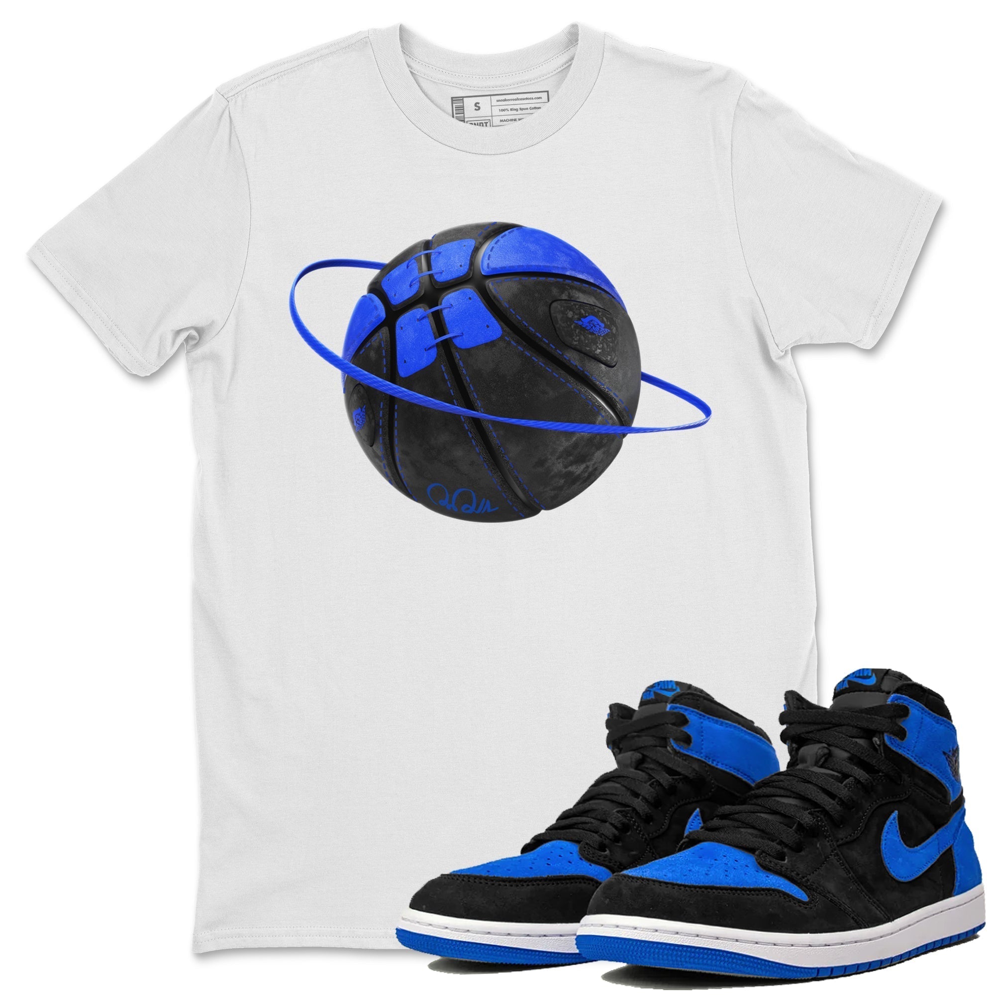 Basketball Planet snkmatch Tee - Air Jordan 1 Royal Reimagined