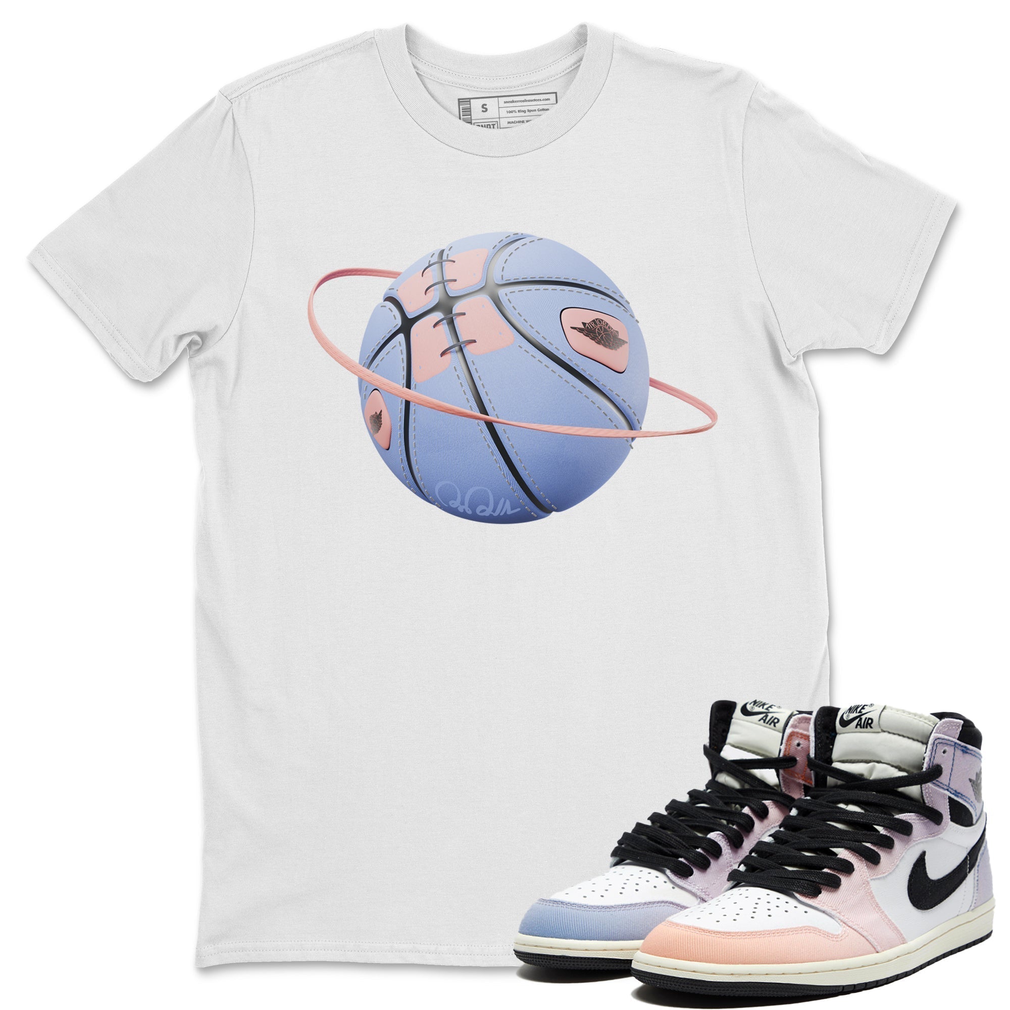 Basketball Planet Unisex Tops - Air Jordan 1 Skyline
