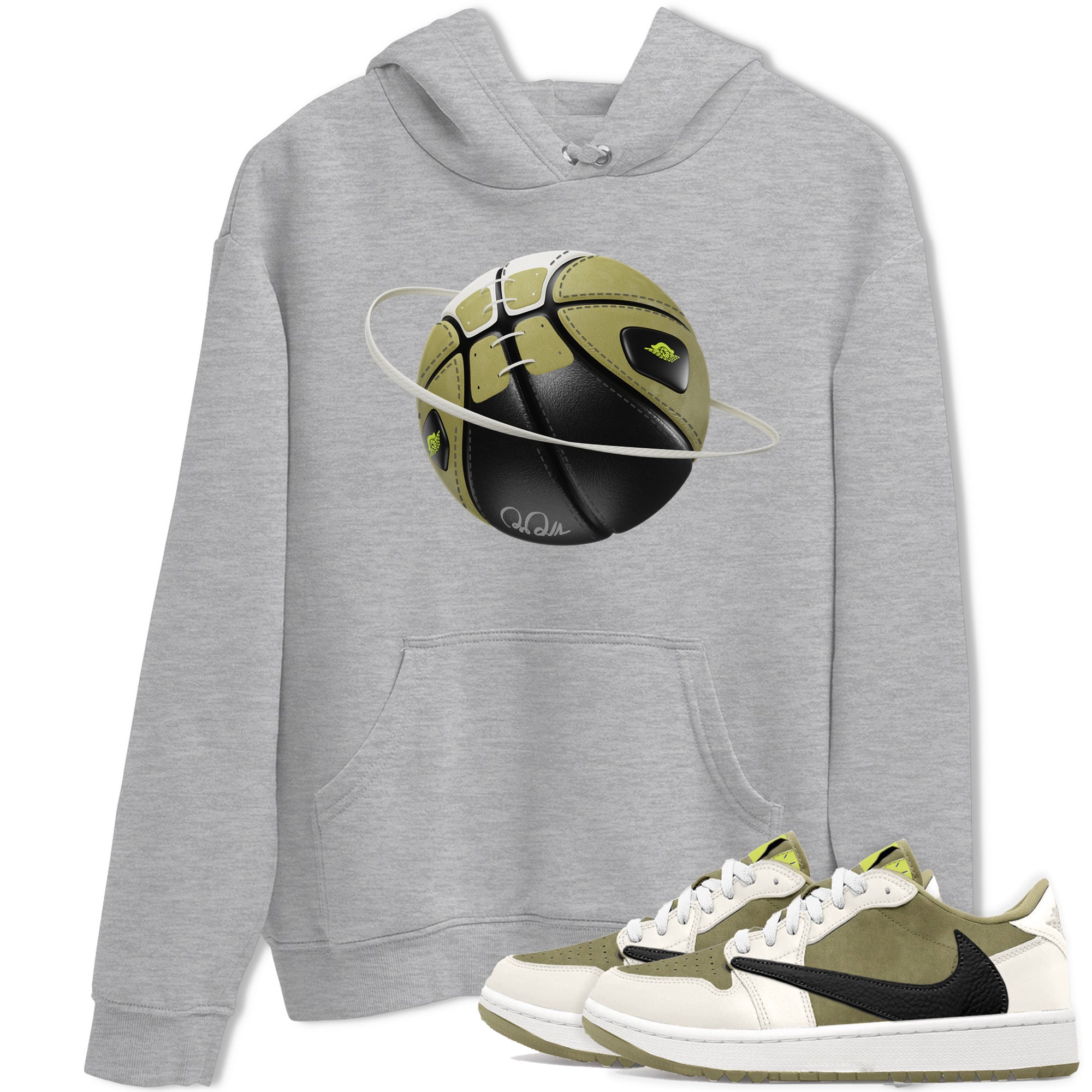 Basketball Planet snkmatch Tee - Air Jordan 1 Travis Scott Golf