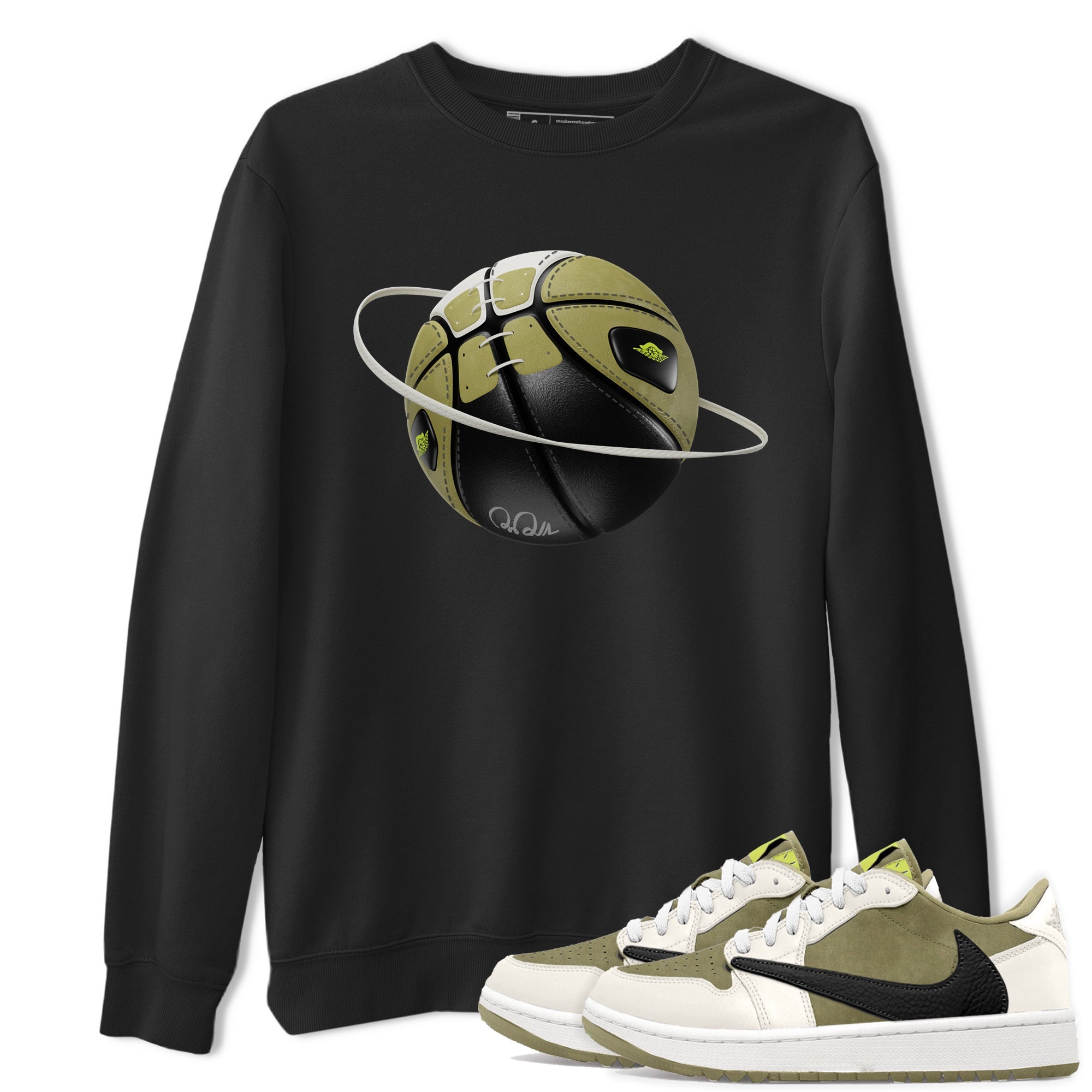 Basketball Planet snkmatch Tee - Air Jordan 1 Travis Scott Golf