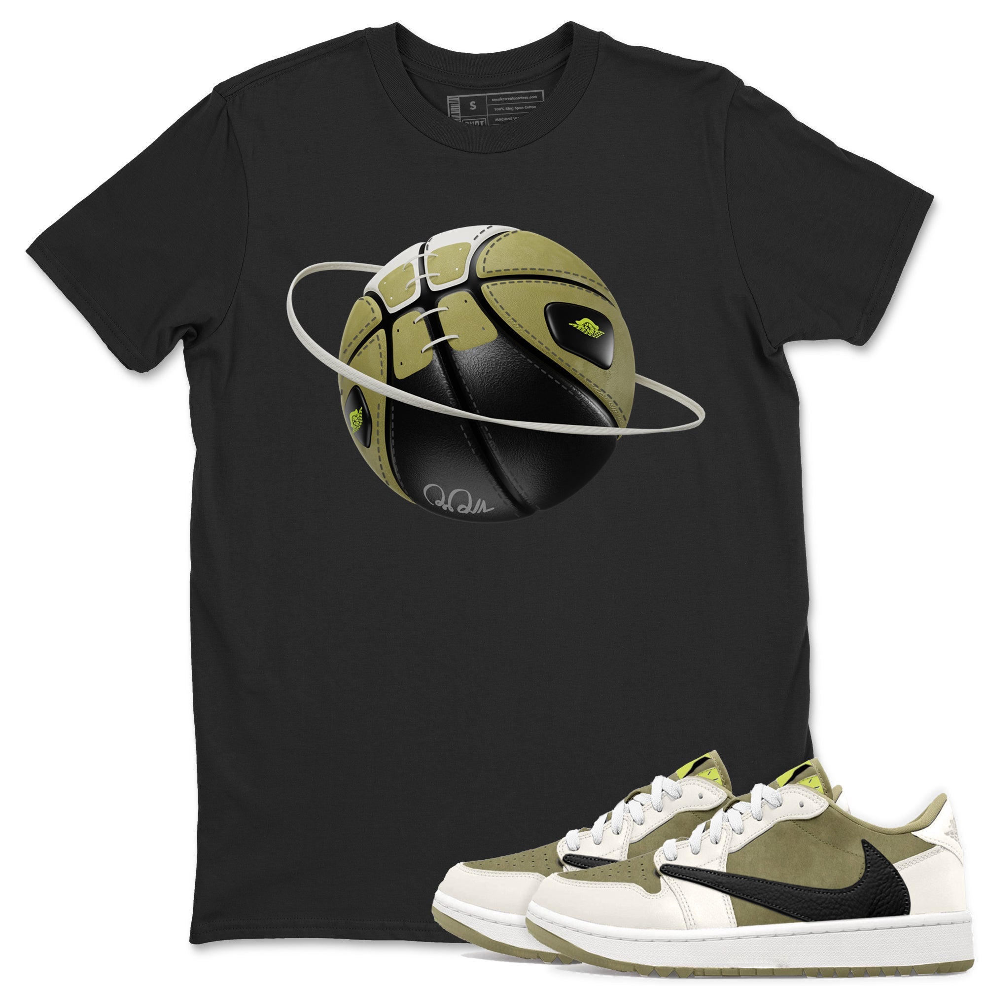 Basketball Planet snkmatch Tee - Air Jordan 1 Travis Scott Golf