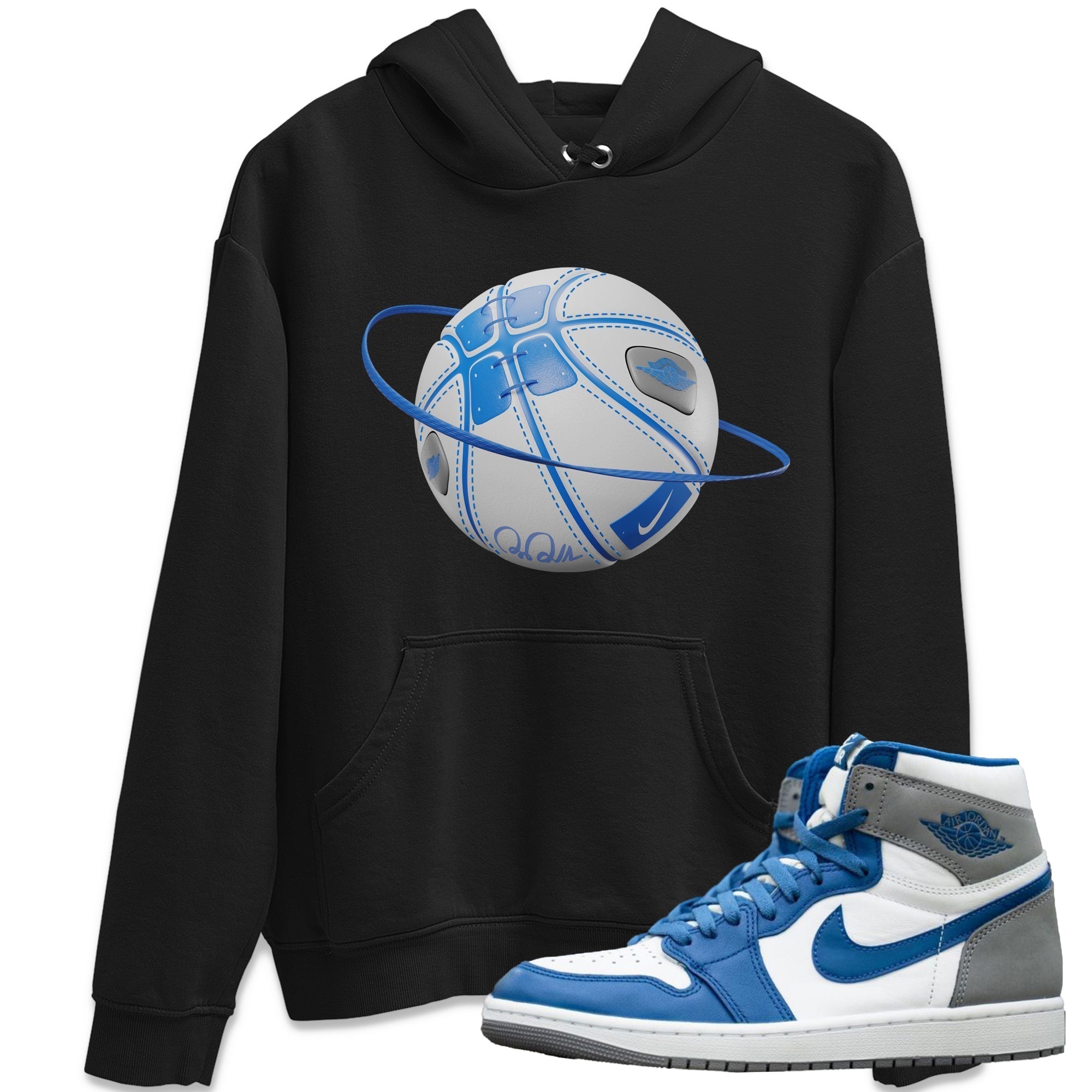 Basketball Planet Unisex Tops - Air Jordan 1 True Blue