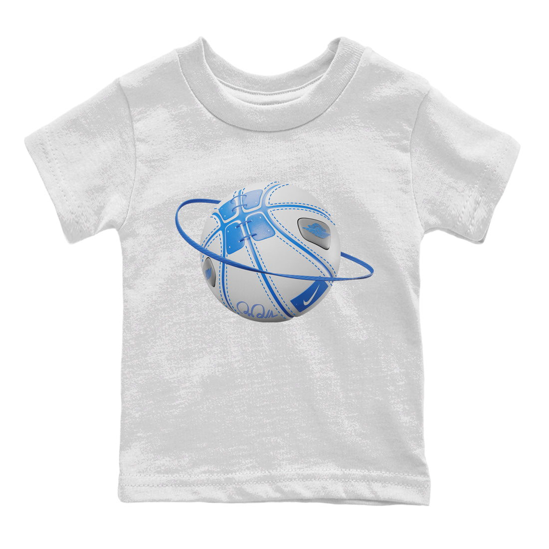 Basketball Planet Kids Tops - Air Jordan 1 True Blue
