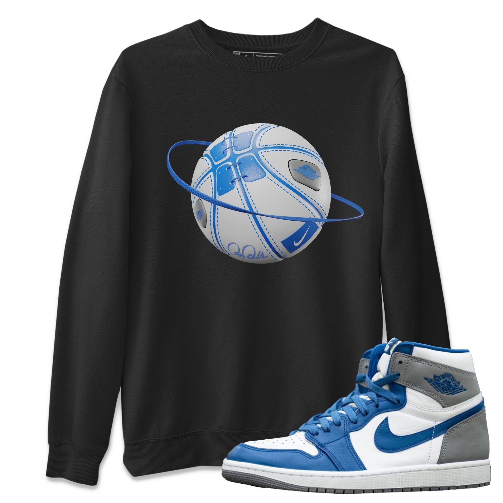 Basketball Planet Unisex Tops - Air Jordan 1 True Blue
