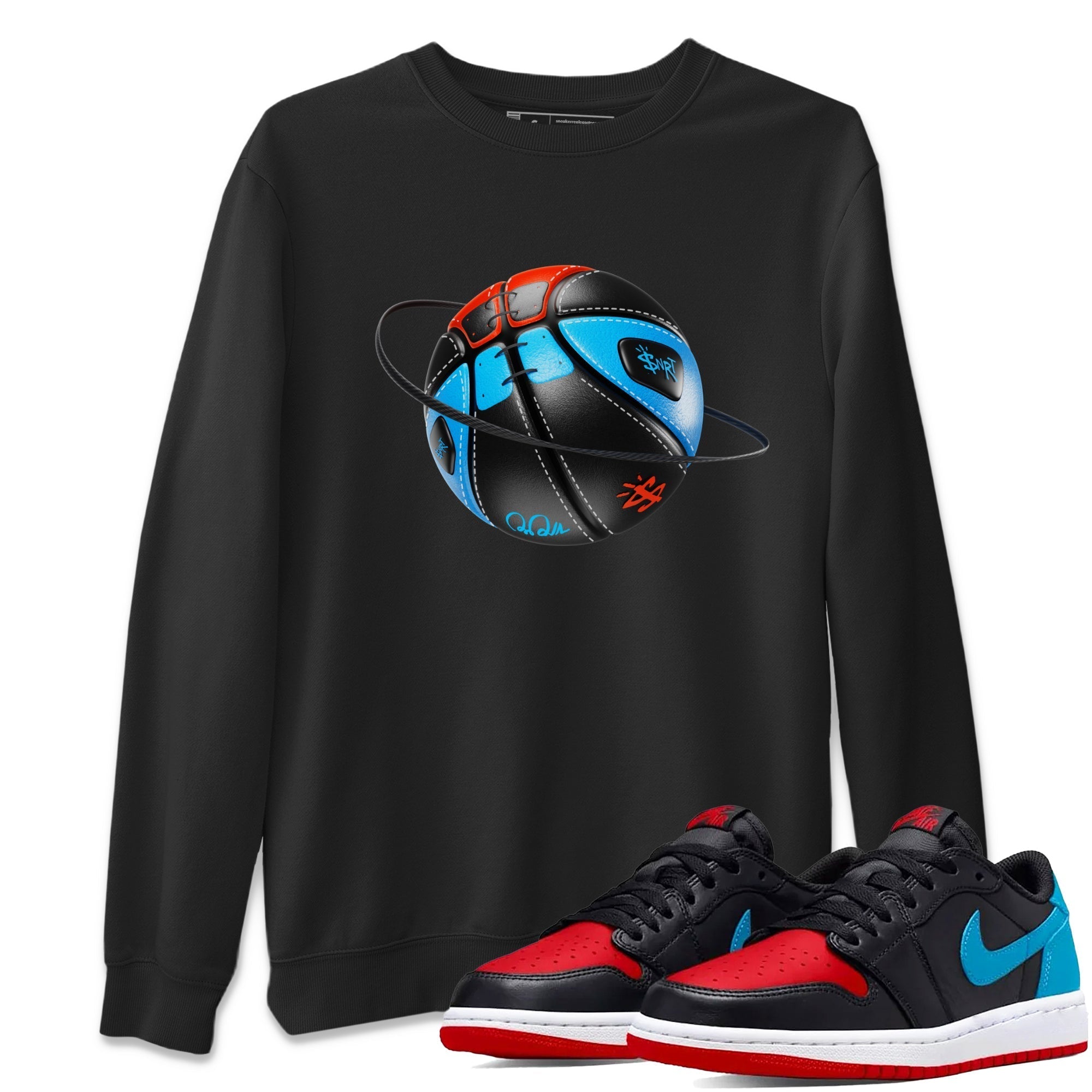 Basketball Planet Unisex Tops - Air Jordan 1 UNC to Chicago