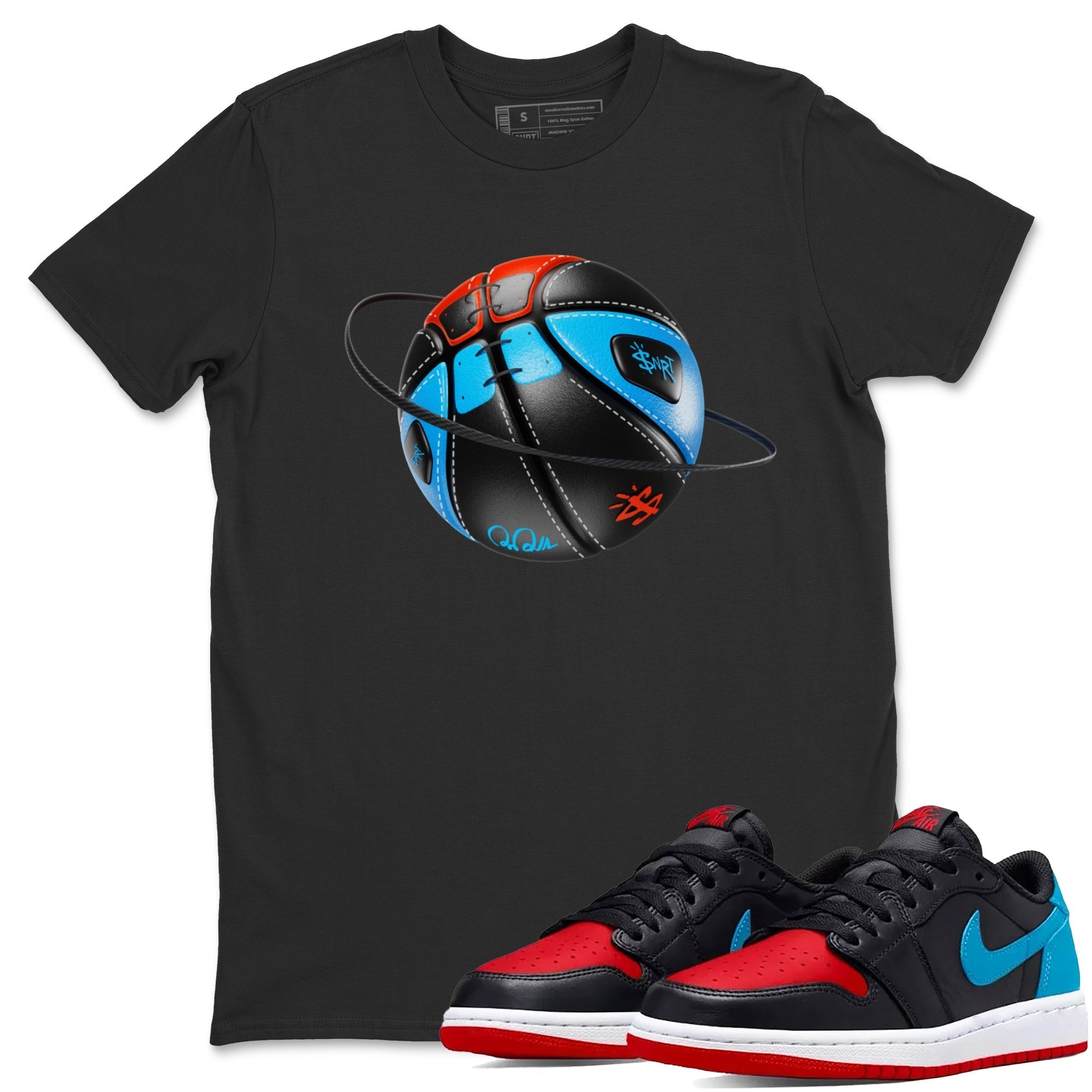 Basketball Planet Unisex Tops - Air Jordan 1 UNC to Chicago