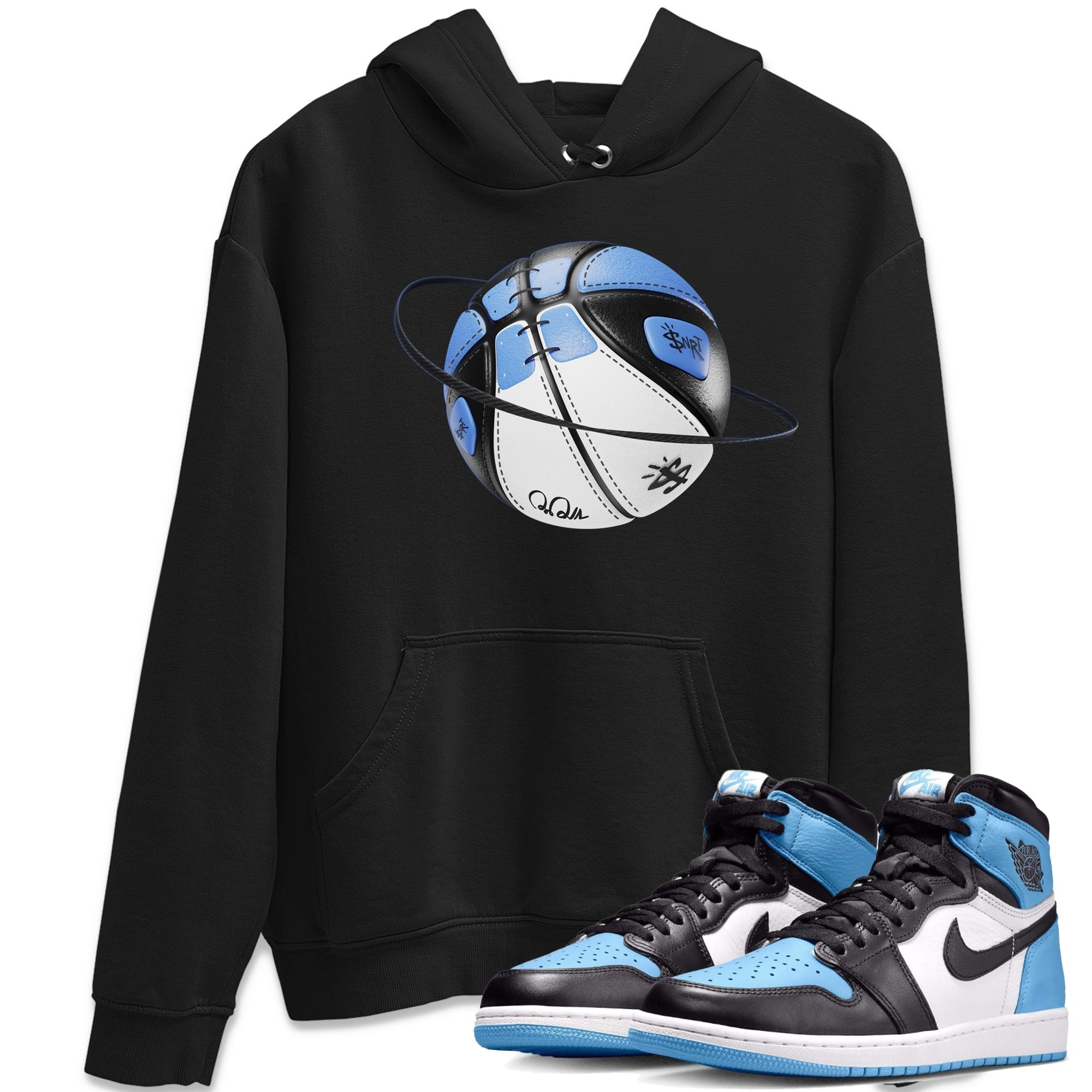 Basketball Planet Unisex Tops - Air Jordan 1 UNC Toe