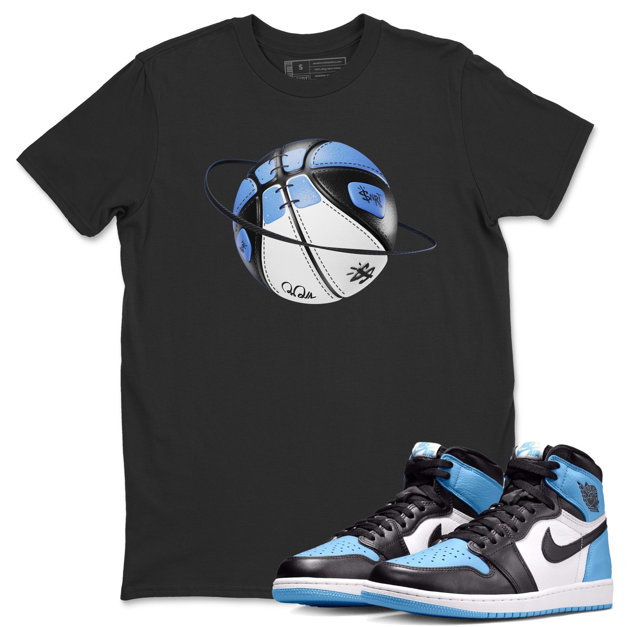 Basketball Planet Unisex Tops - Air Jordan 1 UNC Toe