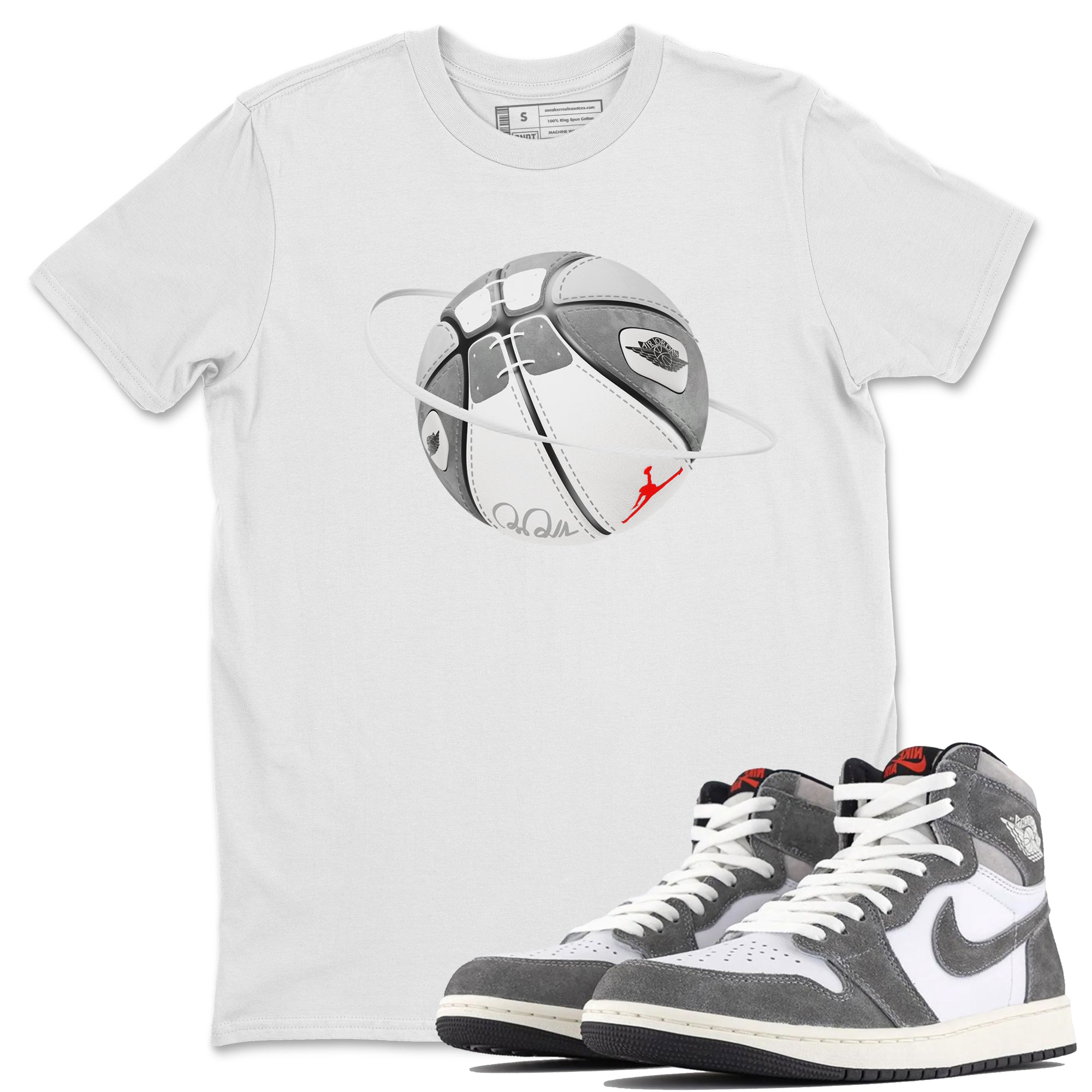 Basketball Planet Unisex Tops - Air Jordan 1 Washed Heritage