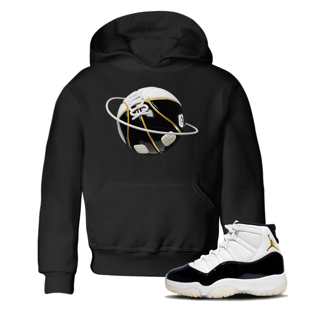 Basketball Planet snkmatch Tee Kids - Air Jordan 11 Gratitude