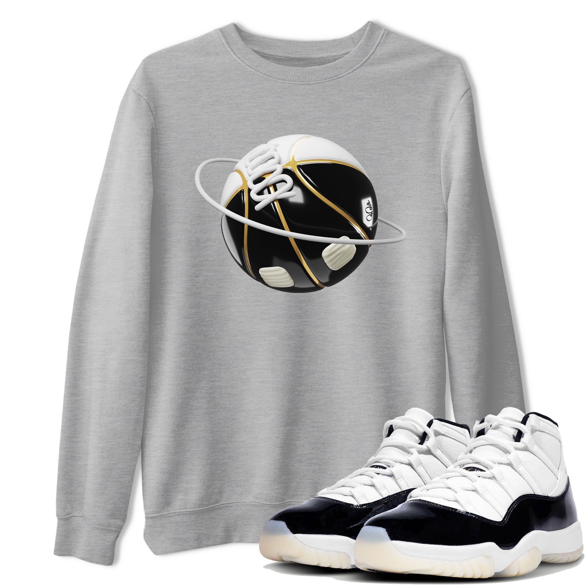 Basketball Planet snkmatch Tee - Air Jordan 11 Gratitude
