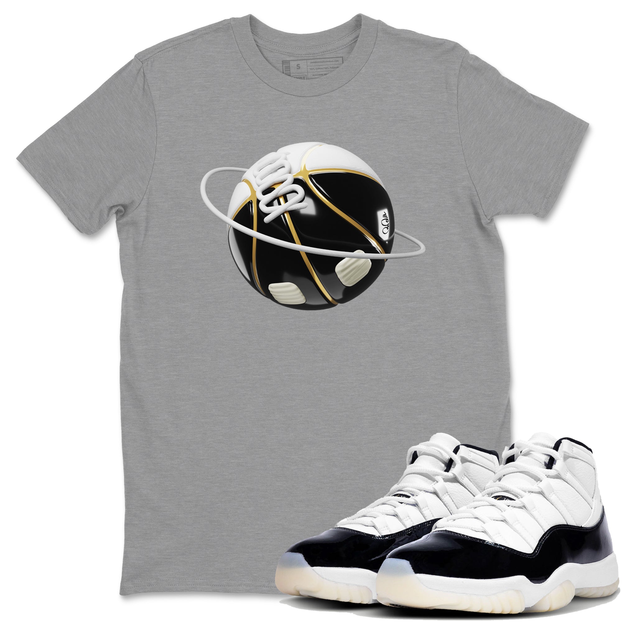 Basketball Planet snkmatch Tee - Air Jordan 11 Gratitude