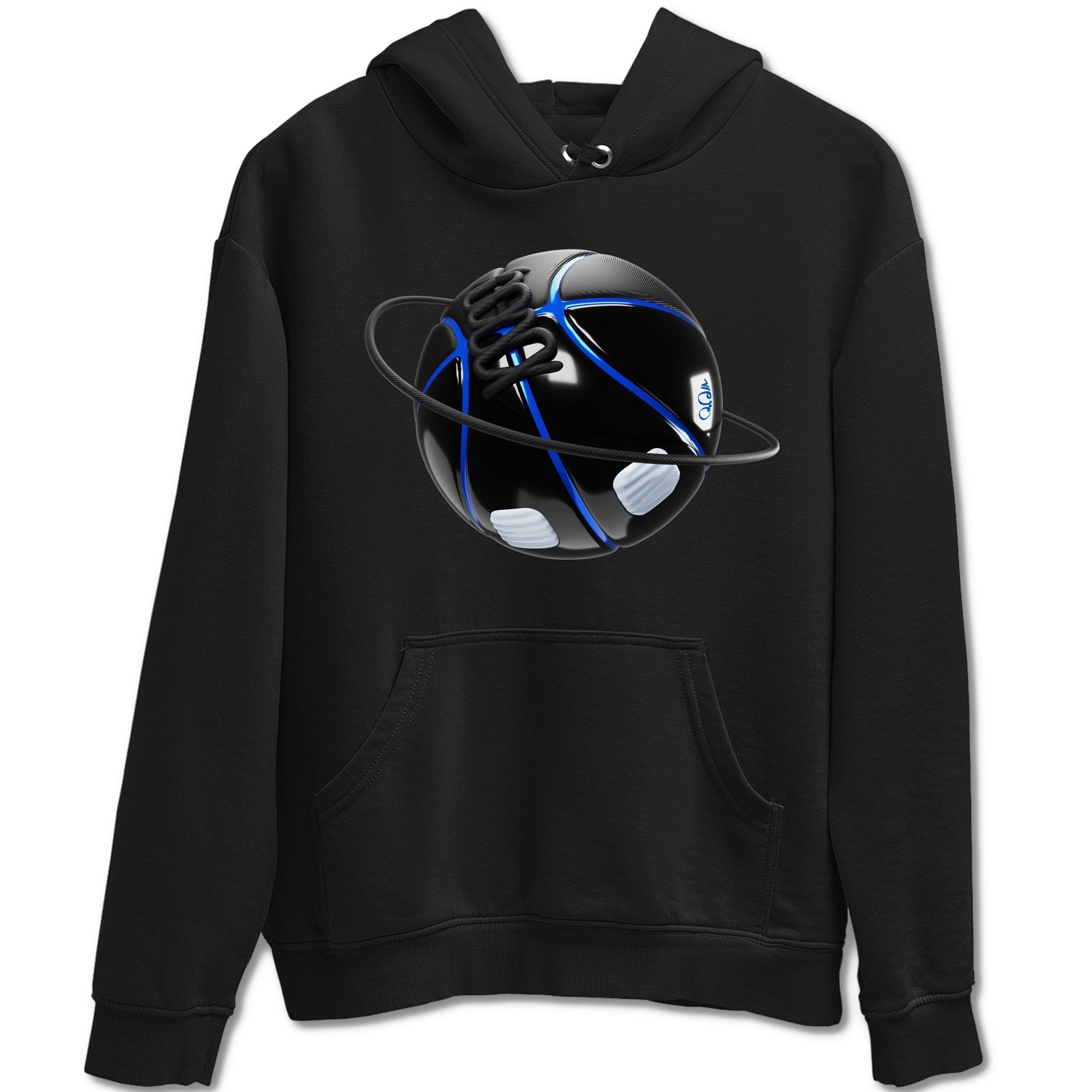 Basketball Planet snkmatch Tees - Air Jordan 11 Black and Varsity Royal