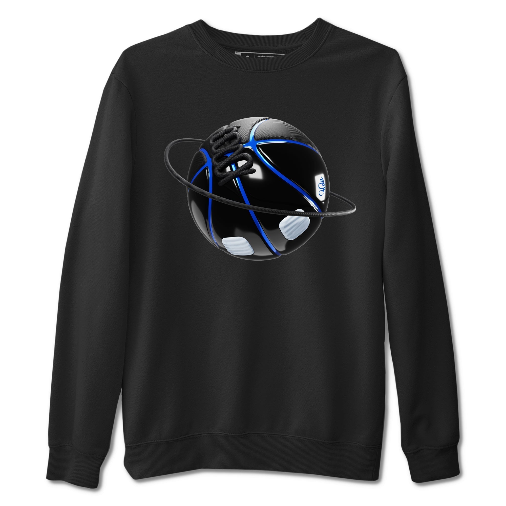 Basketball Planet snkmatch Tees - Air Jordan 11 Black and Varsity Royal