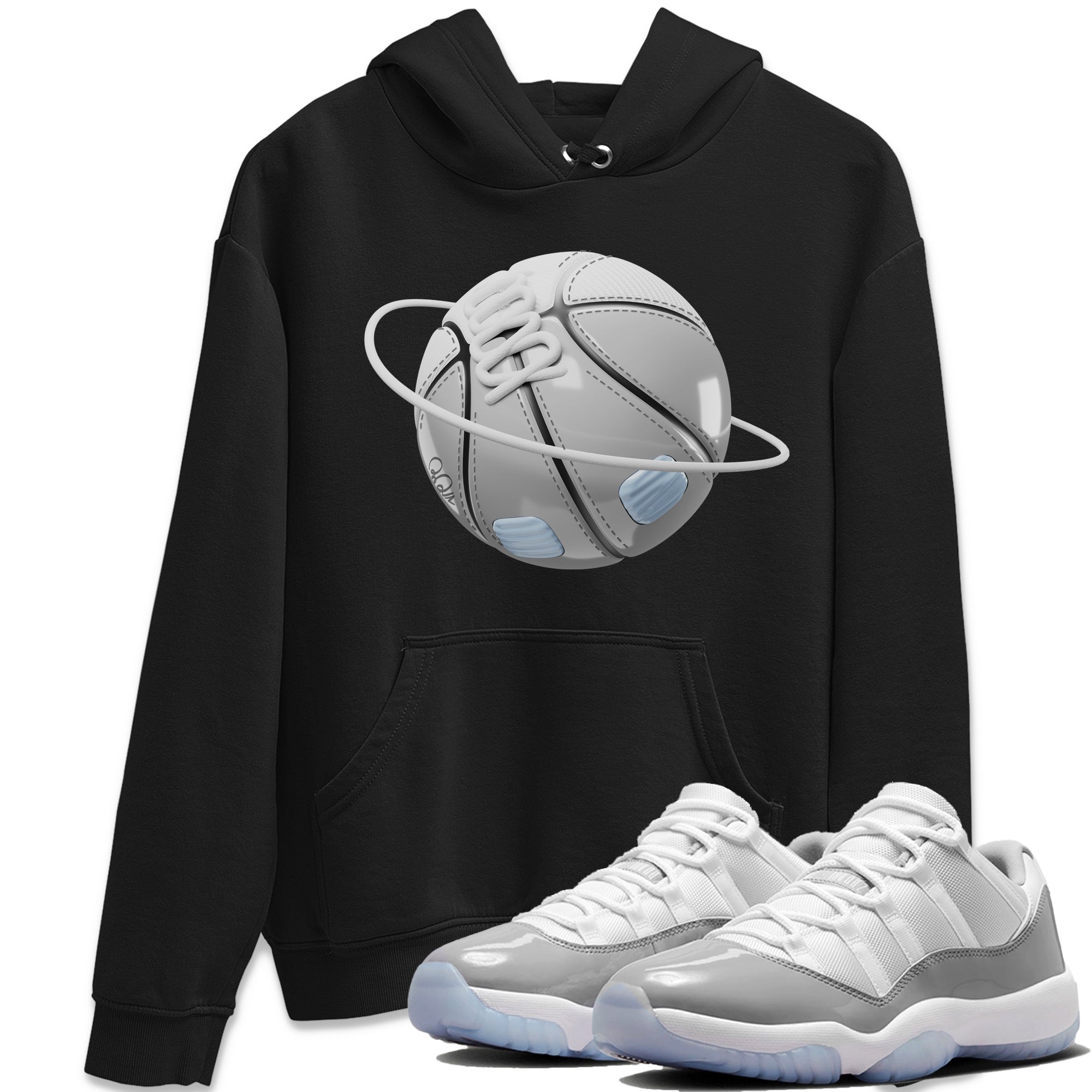 Basketball Planet Unisex Tops - Air Jordan 11 White Cement