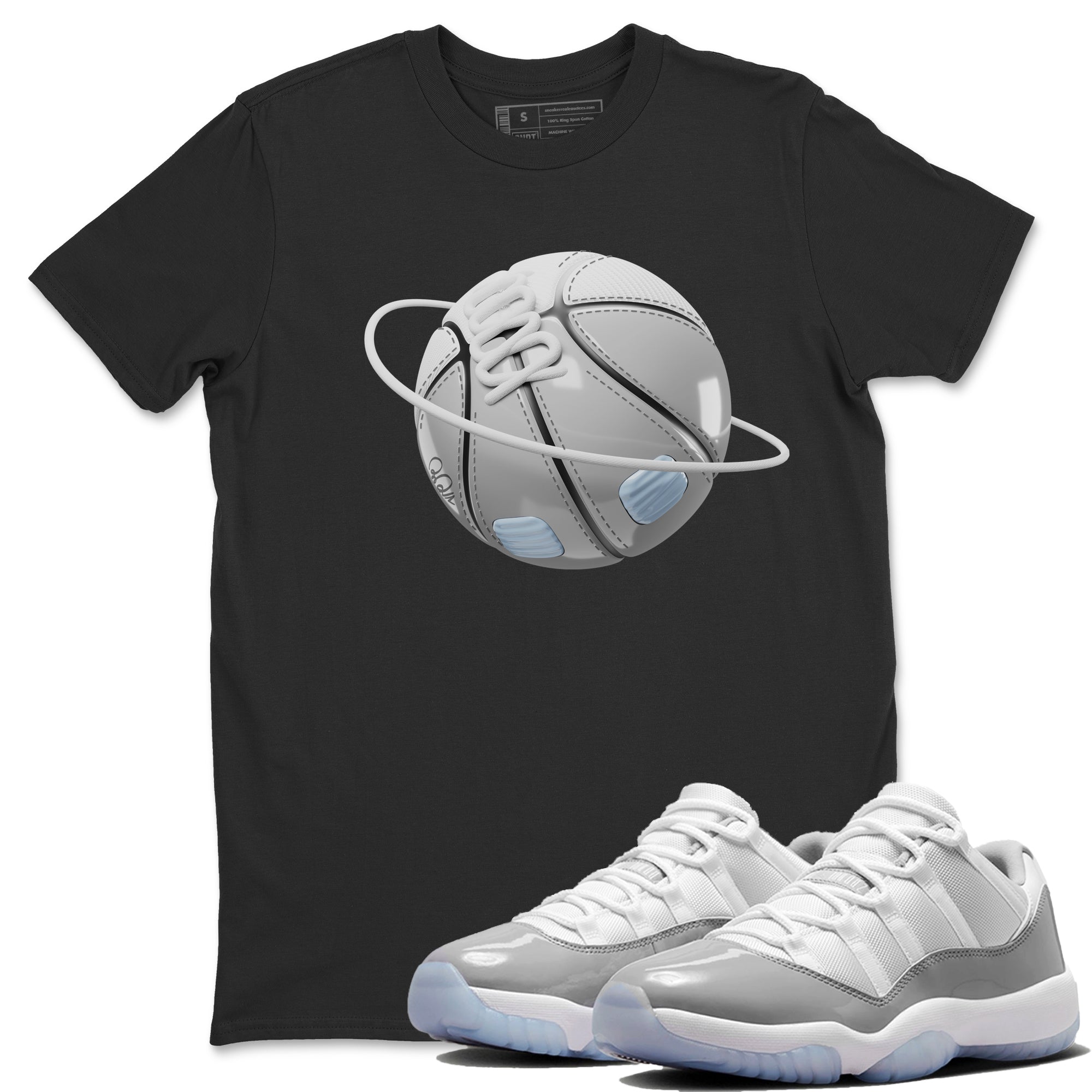 Basketball Planet Unisex Tops - Air Jordan 11 White Cement