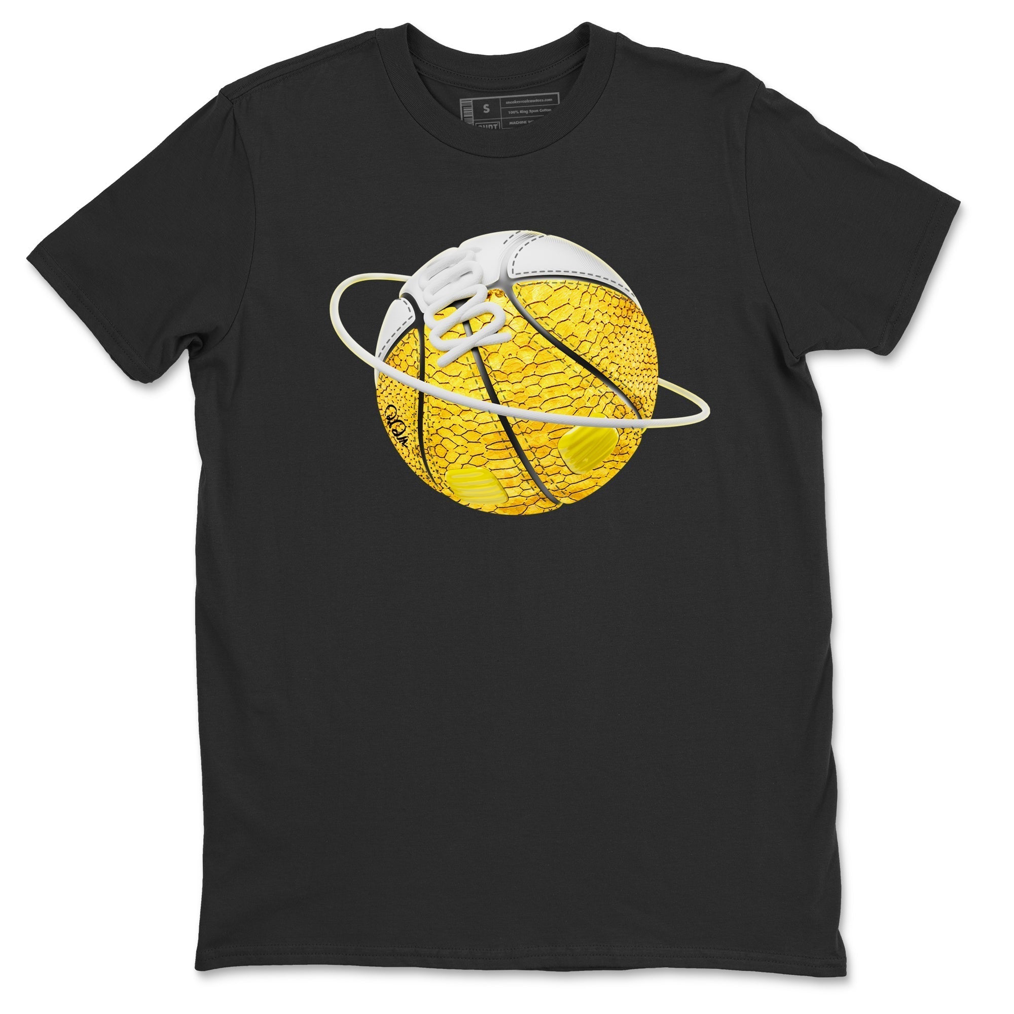 Basketball Planet Unisex Tops - Air Jordan 11 Yellow Python