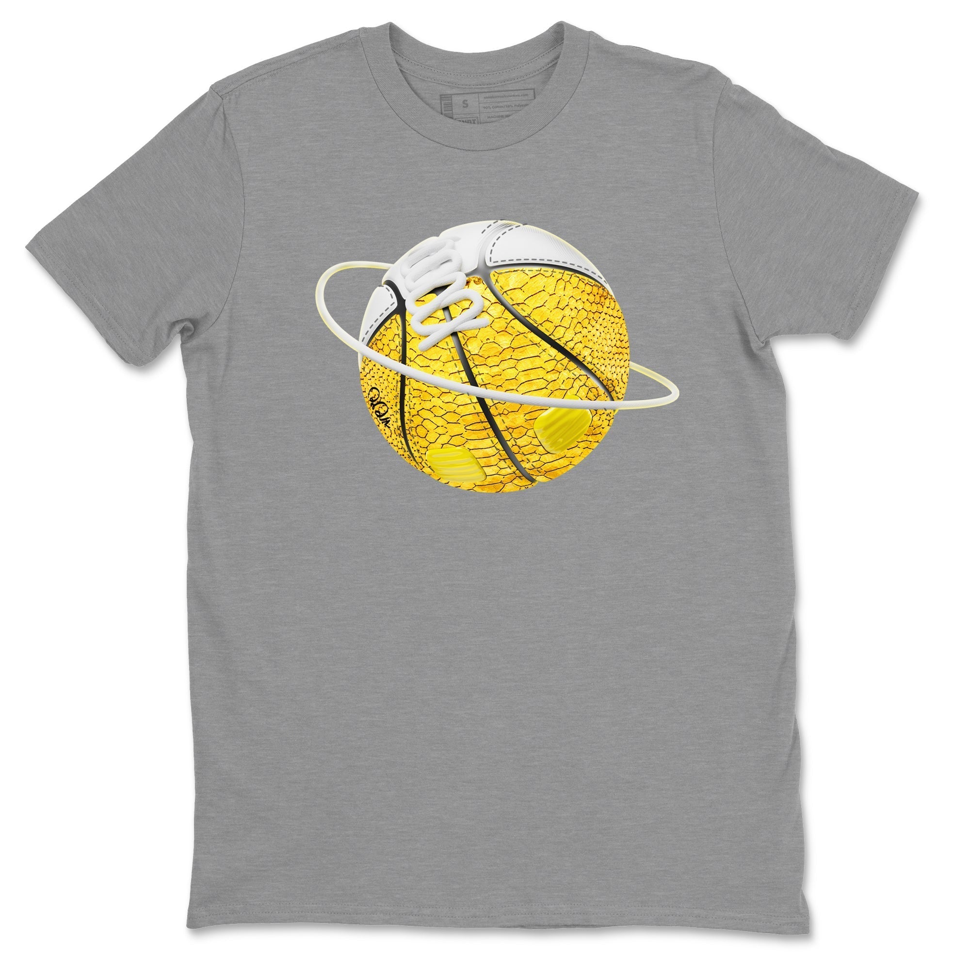 Basketball Planet Unisex Tops - Air Jordan 11 Yellow Python