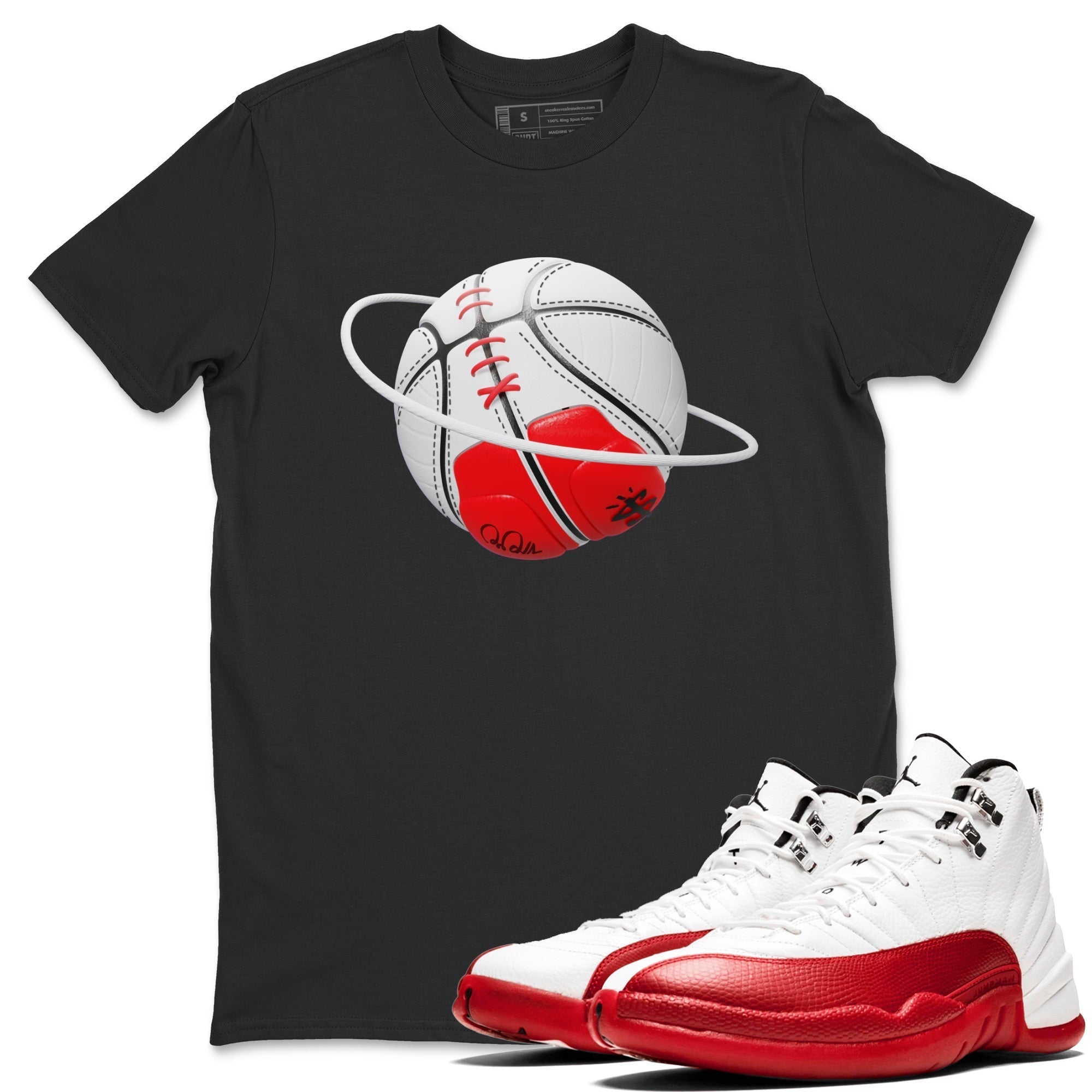 Basketball Planet Unisex Tops - Air Jordan 12 Cherry