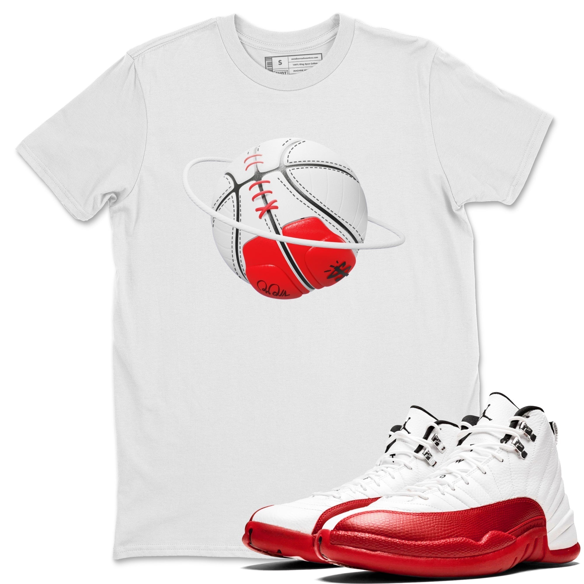 Basketball Planet Unisex Tops - Air Jordan 12 Cherry