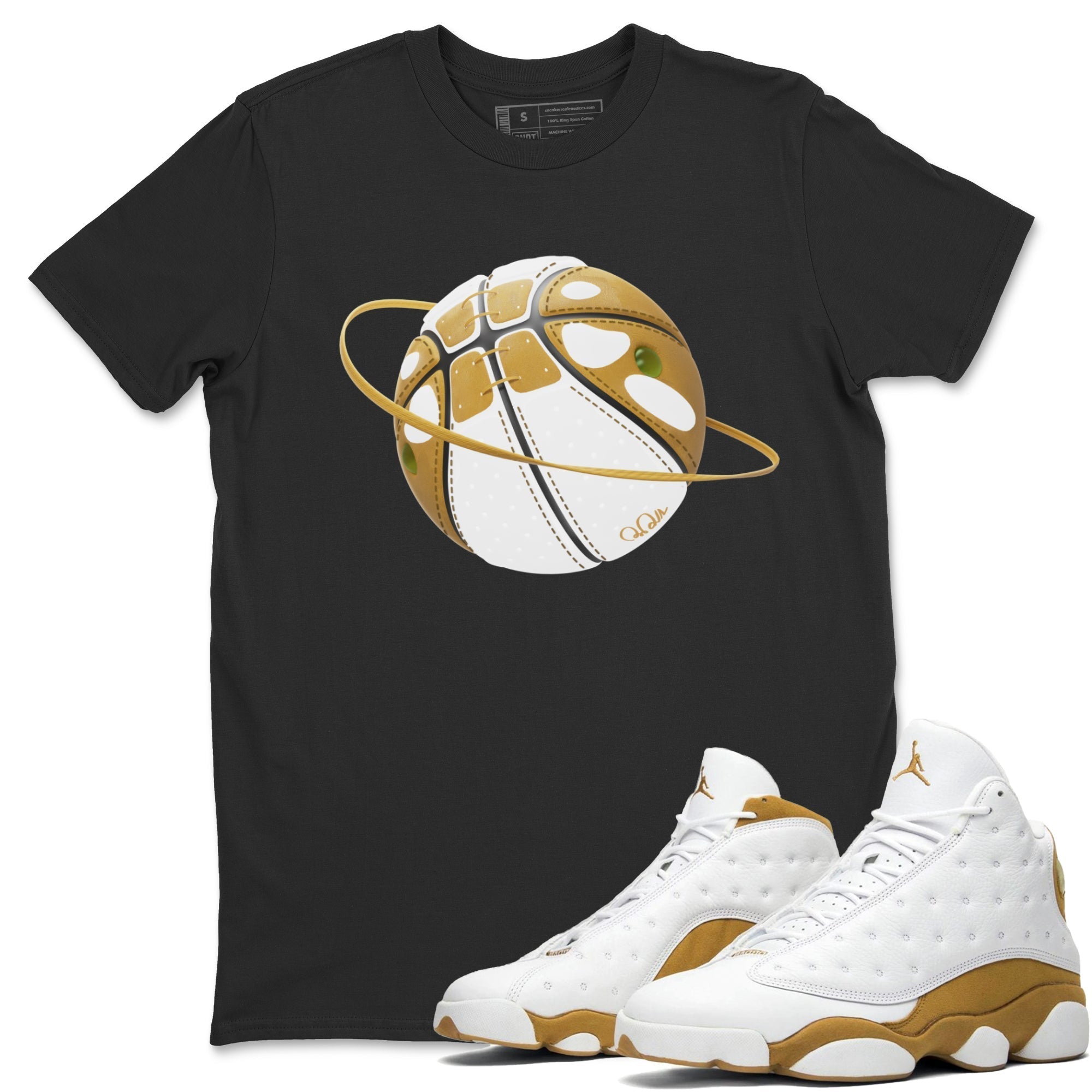Basketball Planet Unisex Tops - Air Jordan 13 Wheat