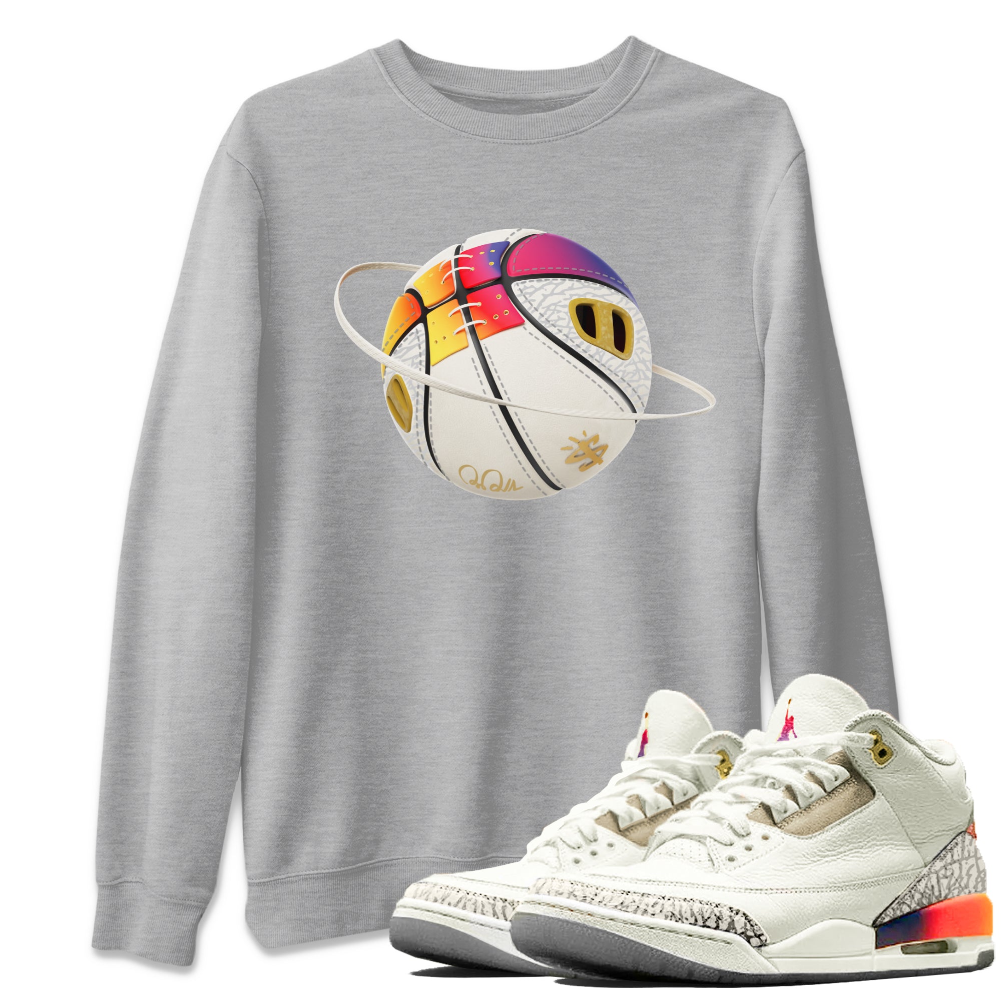 Basketball Planet snkmatch Tee - Air Jordan 3 J Balvin