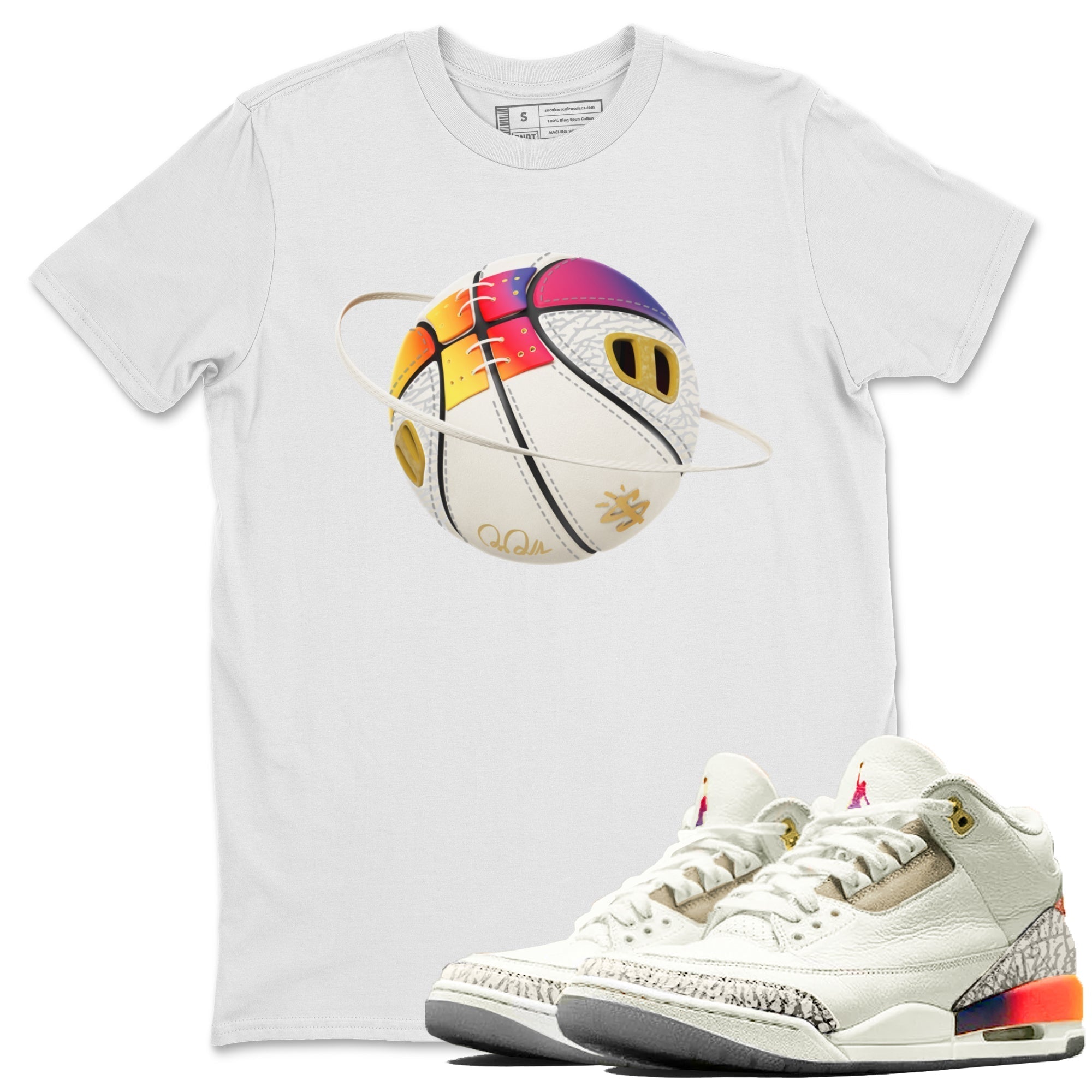Basketball Planet snkmatch Tee - Air Jordan 3 J Balvin
