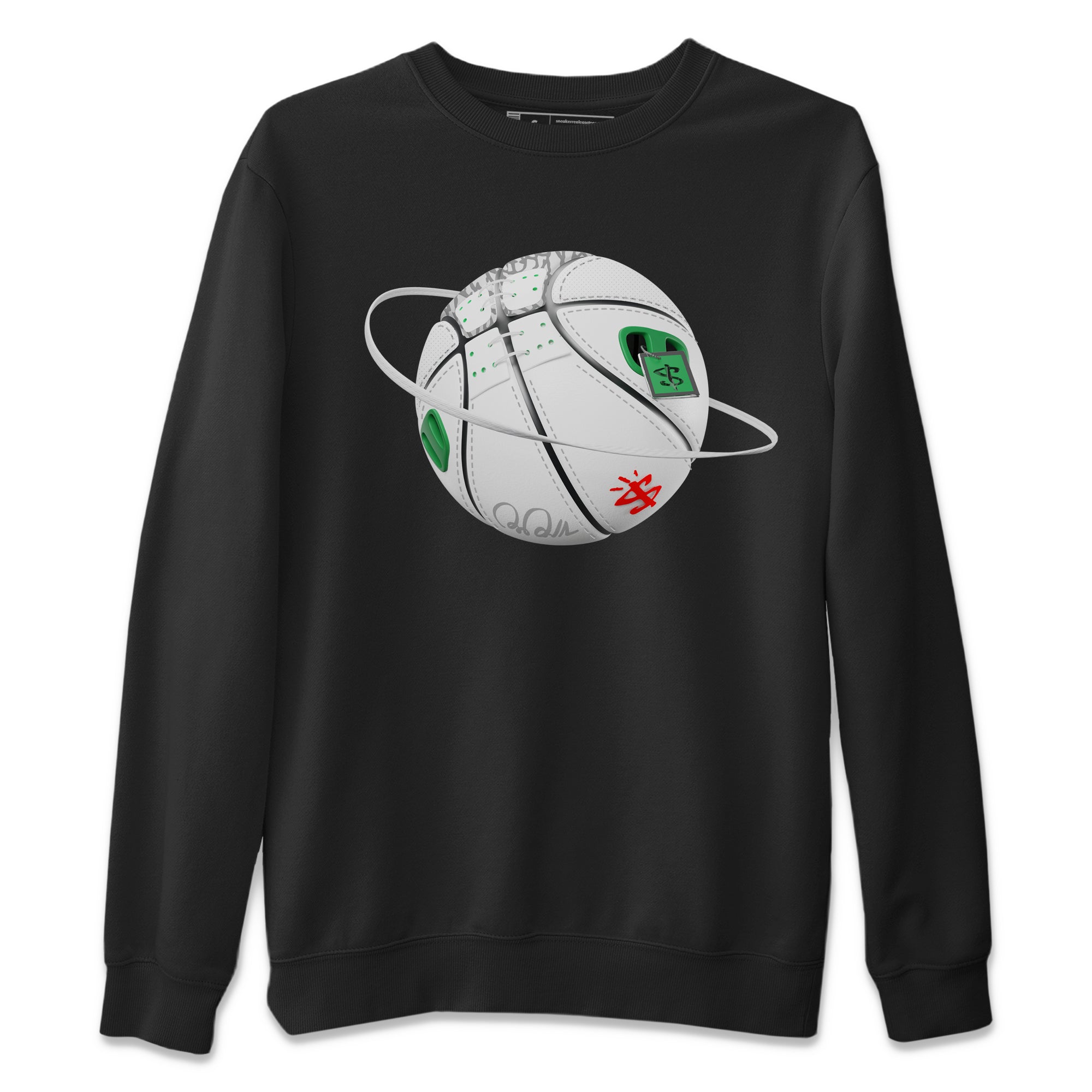 Basketball Planet Unisex Tops - Air Jordan 3 Lucky Green