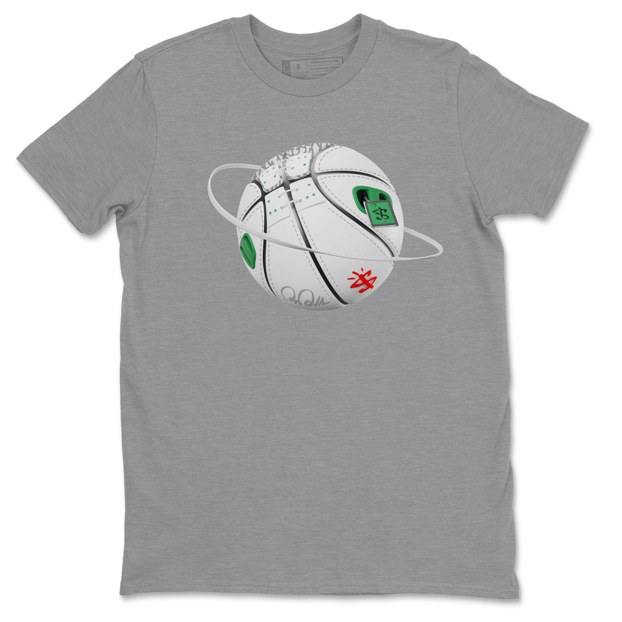 Basketball Planet Unisex Tops - Air Jordan 3 Lucky Green