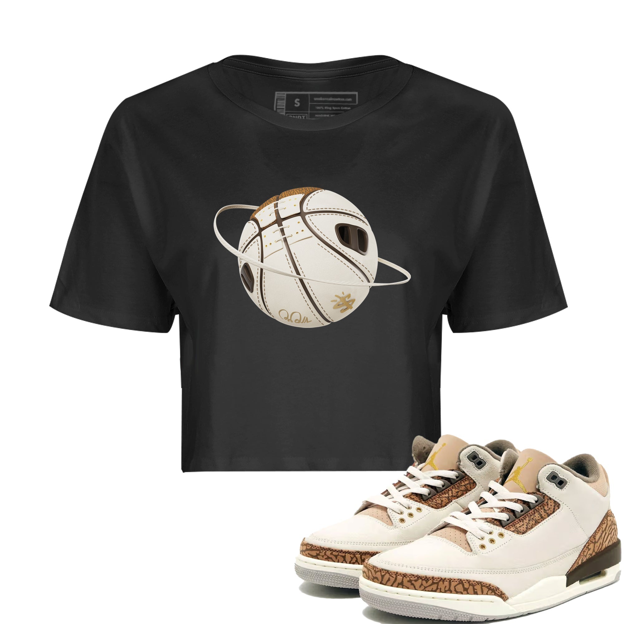 Basketball Planet Women's Tops - Air Jordan 3 Palomino