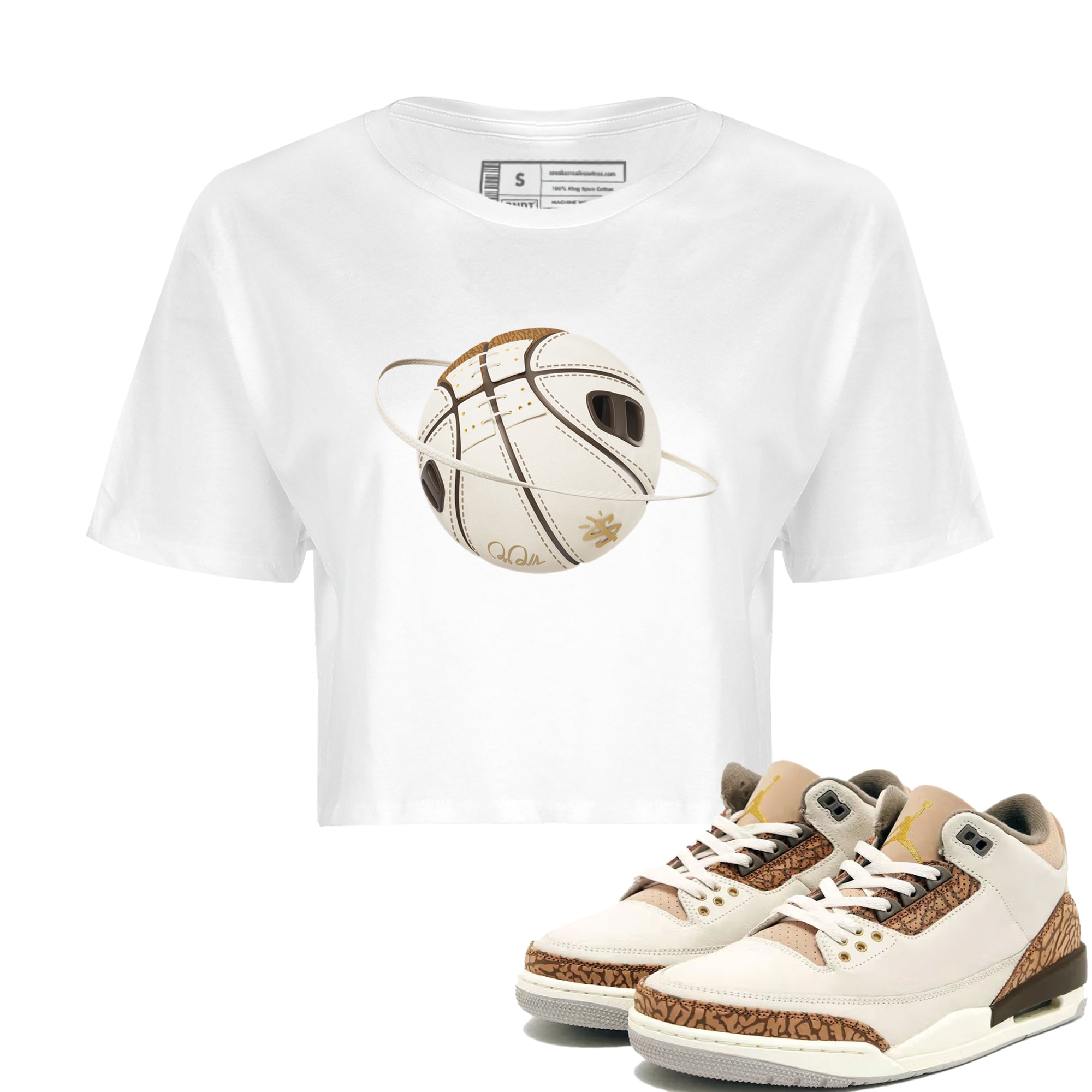 Basketball Planet Women's Tops - Air Jordan 3 Palomino