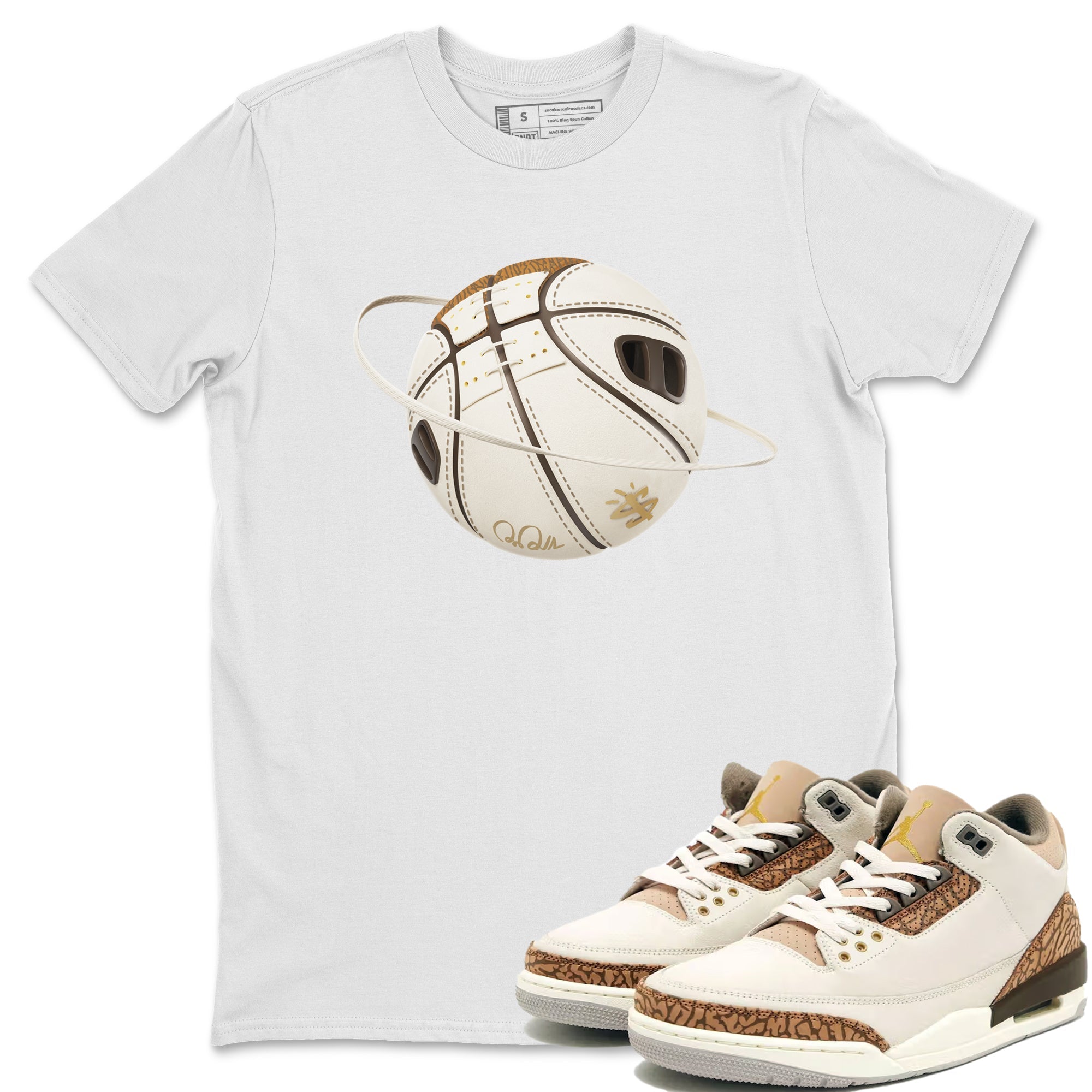 Basketball Planet Unisex Tops - Air Jordan 3 Palomino