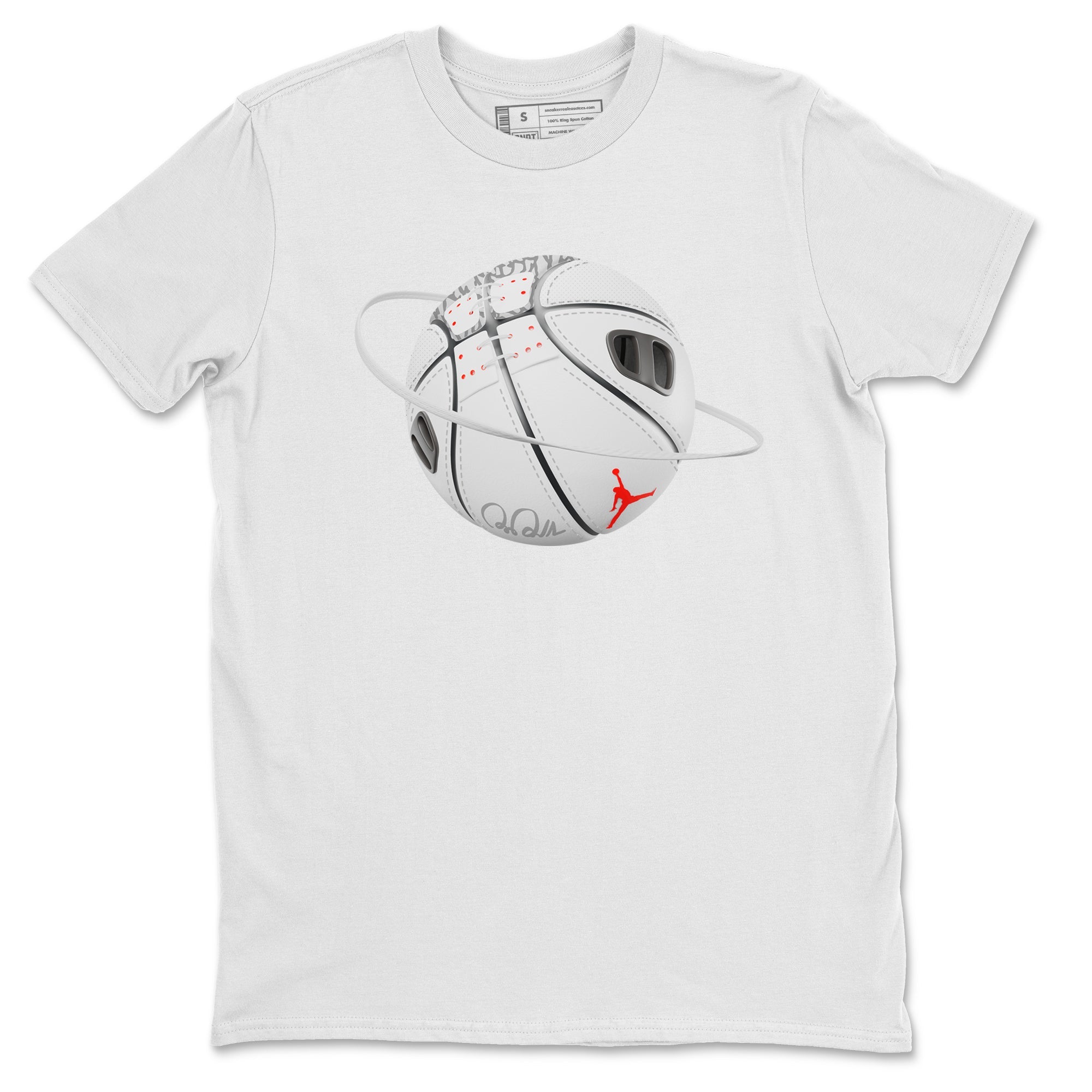 Basketball Planet Unisex Tops - Air Jordan 3 White Cement