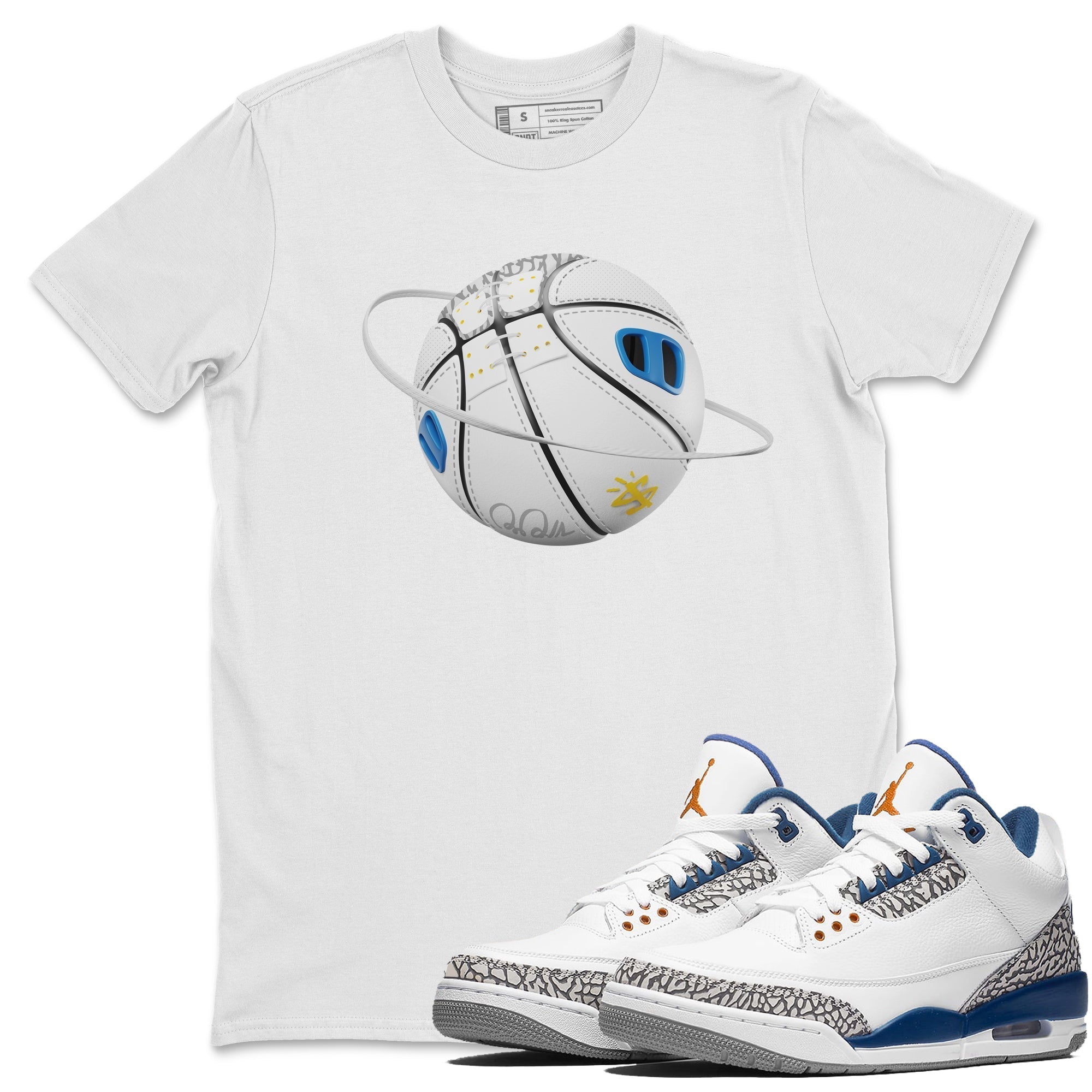 Basketball Planet Unisex Tops - Air Jordan 3 Wizards