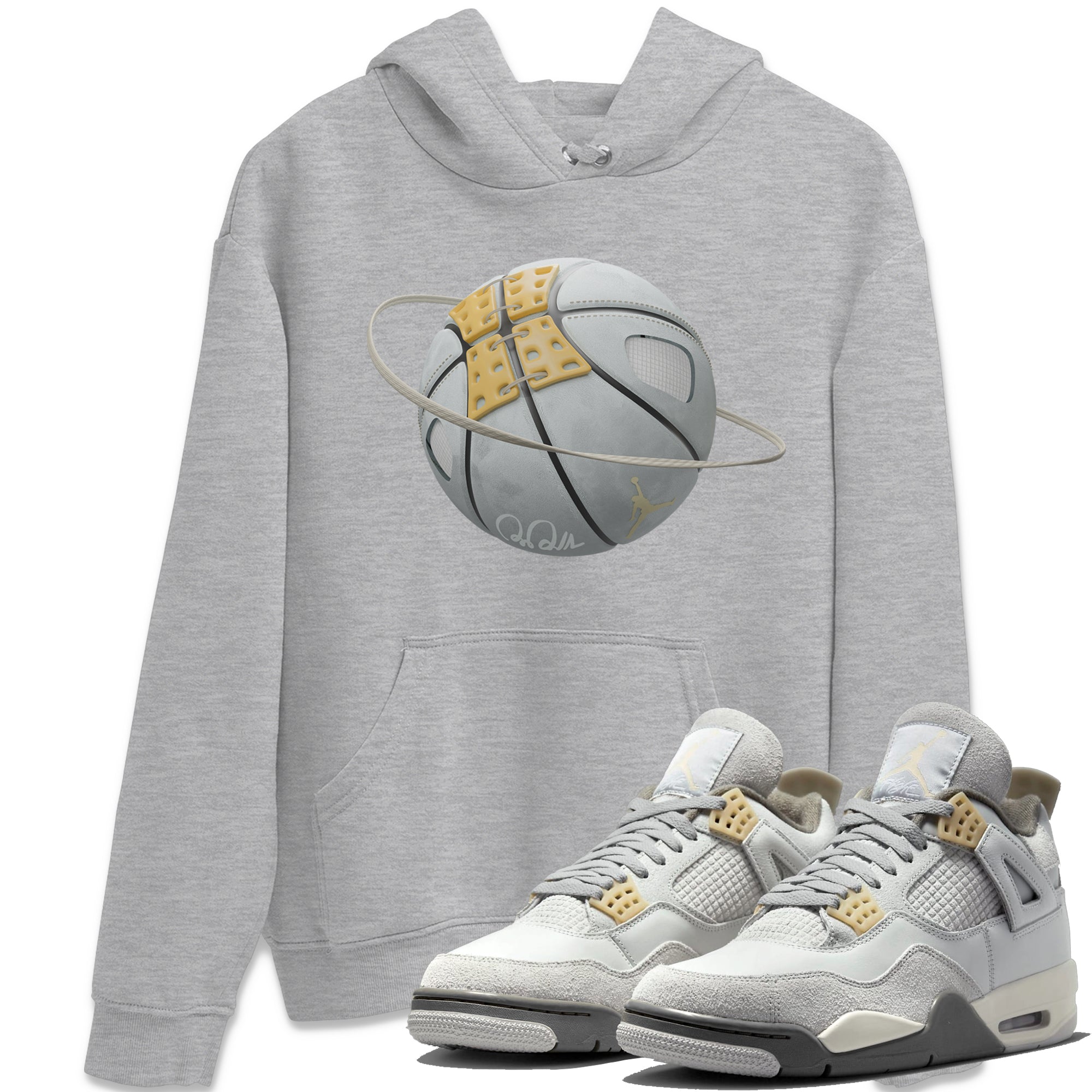 Basketball Planet Unisex Tops - Air Jordan 4 Craft