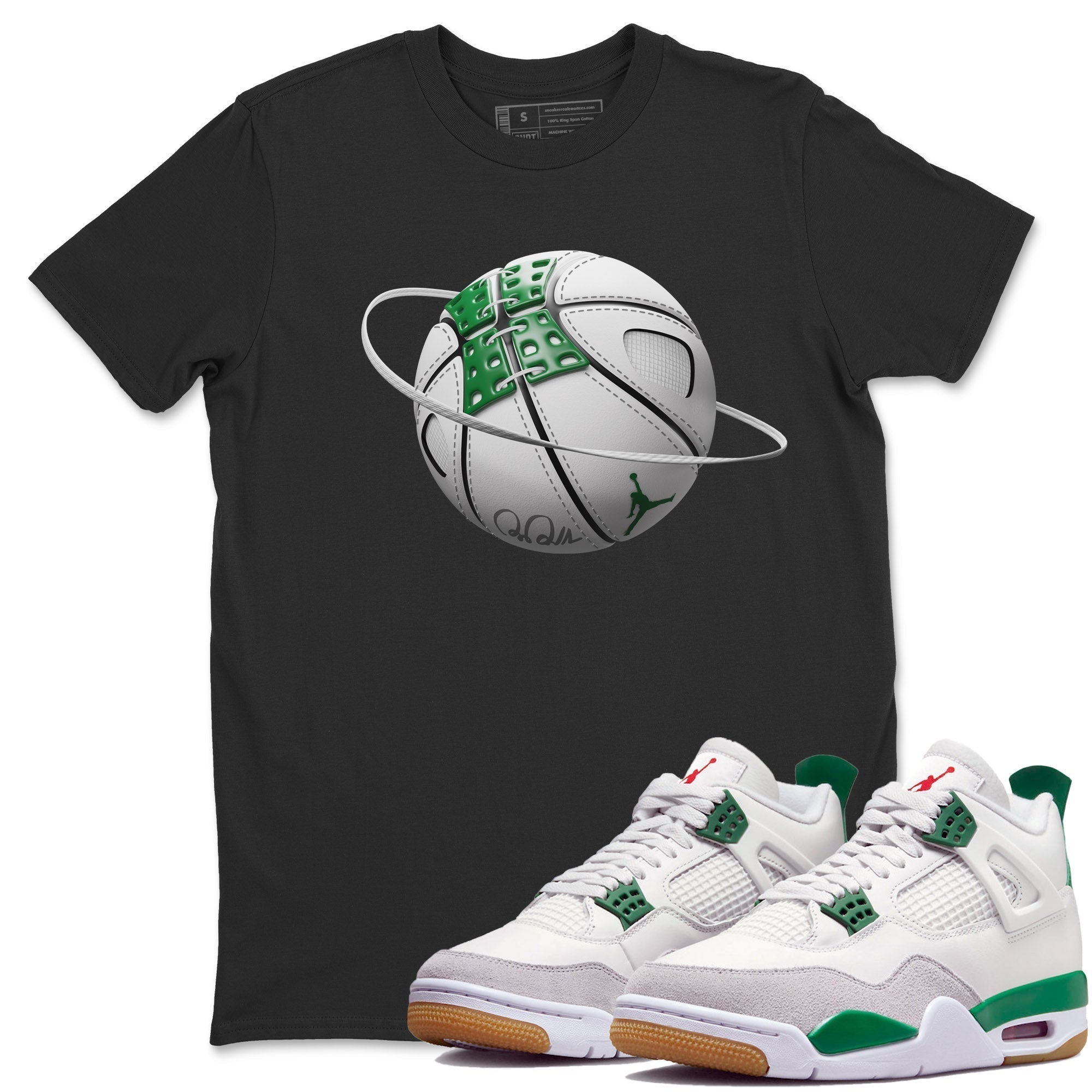 Basketball Planet Unisex Tops - Air Jordan 4 Pine Green SB